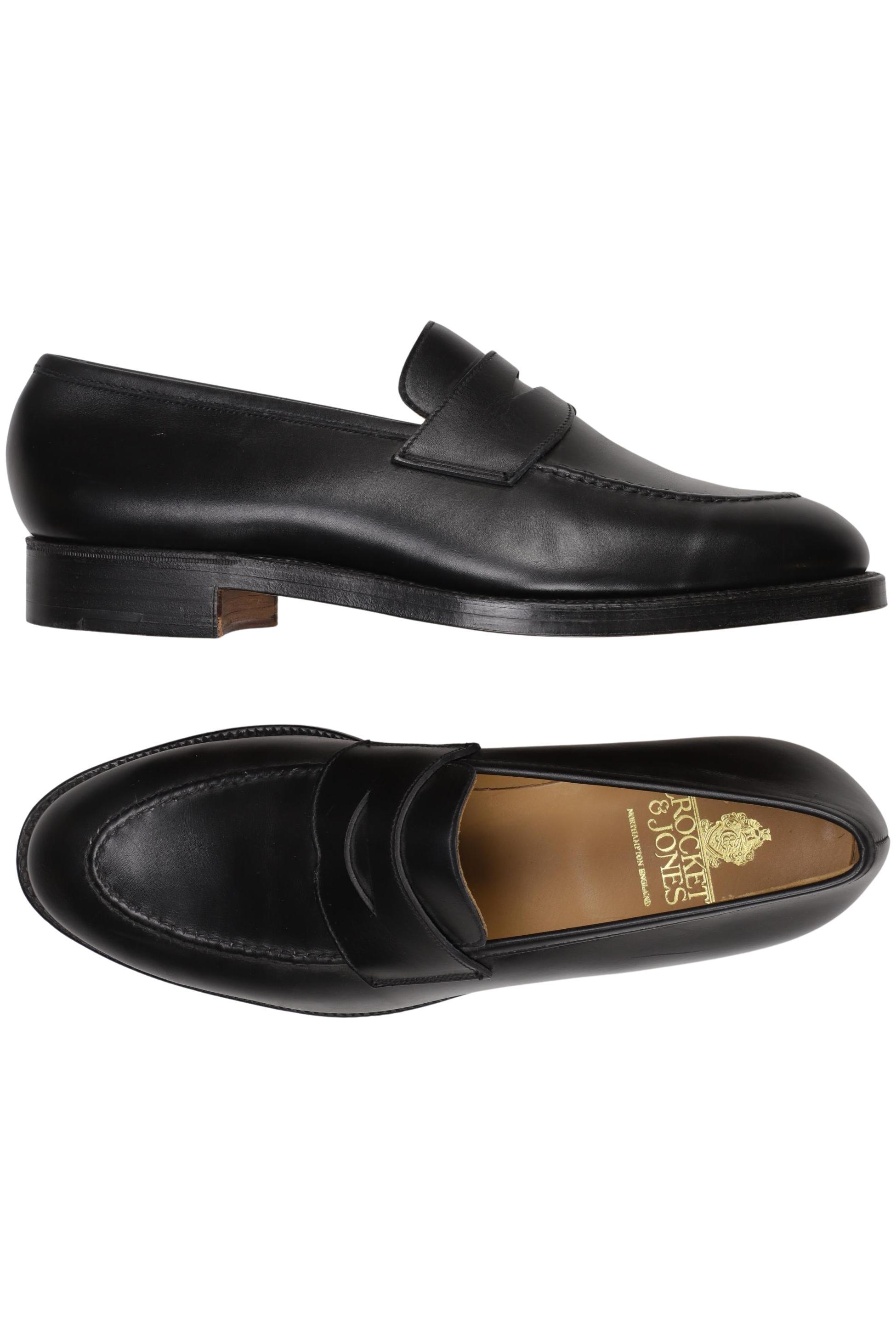

Crockett & Jones Herren Halbschuh, schwarz, Gr. 9