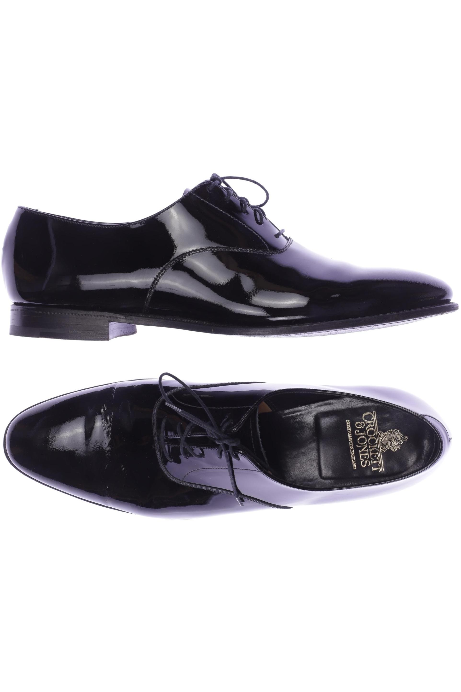 

Crockett & Jones Herren Halbschuh, schwarz, Gr. 12