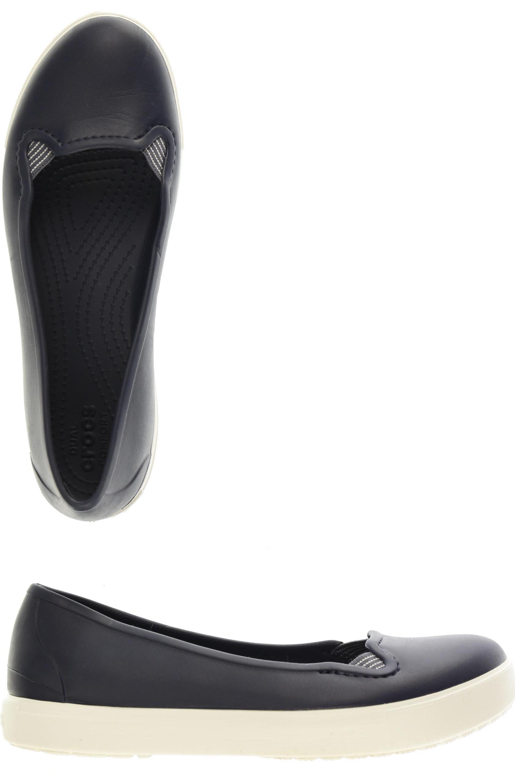

Crocs Damen Ballerinas, blau, Gr. 8