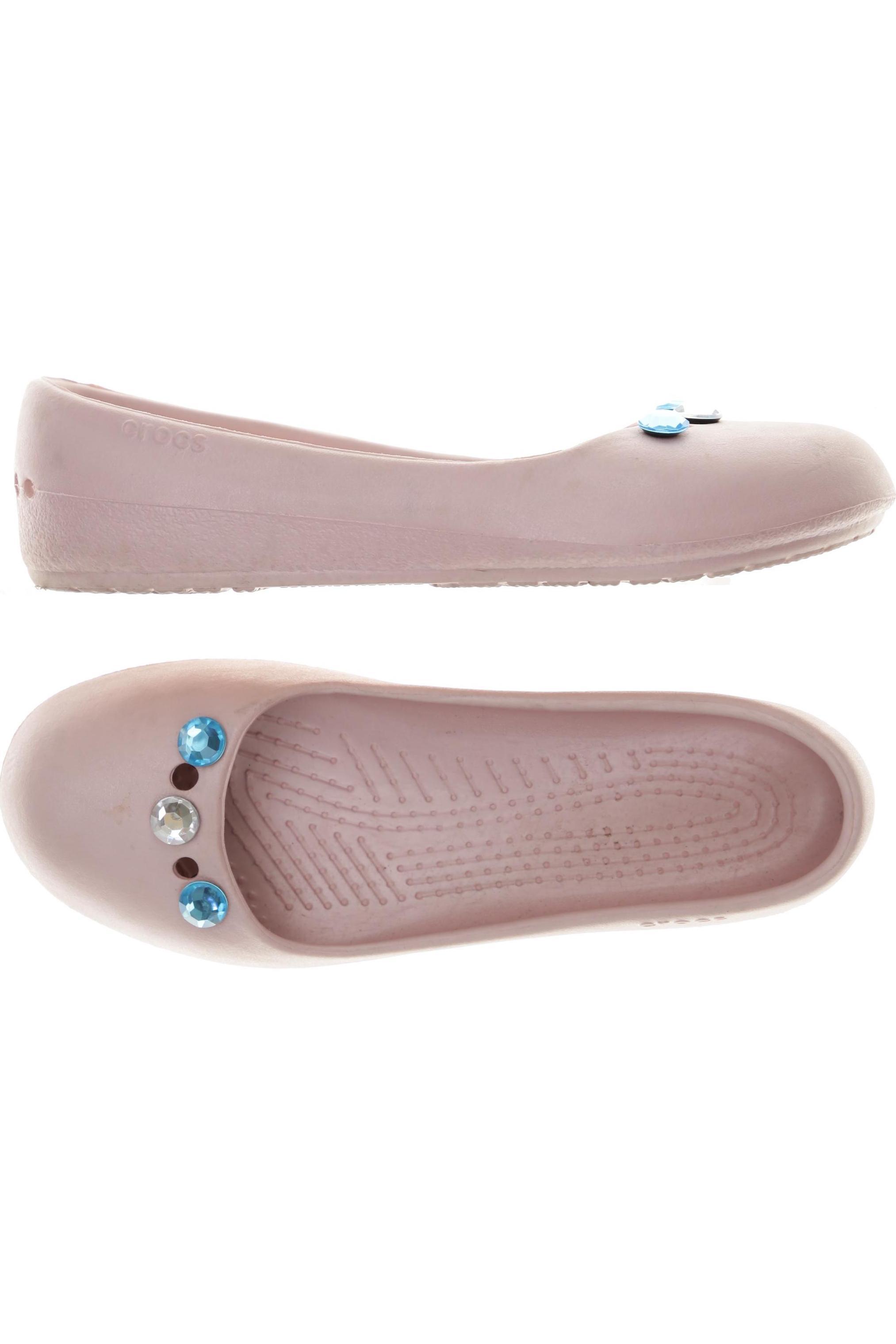 

Crocs Damen Ballerinas, pink, Gr. 7