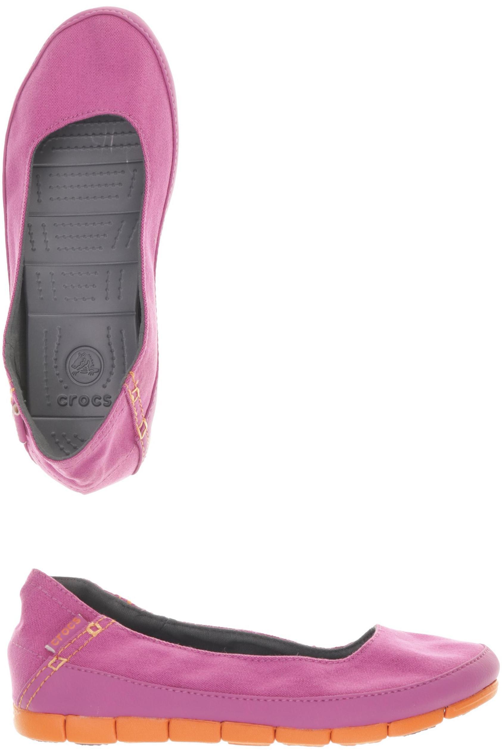 

Crocs Damen Ballerinas, pink, Gr. 36