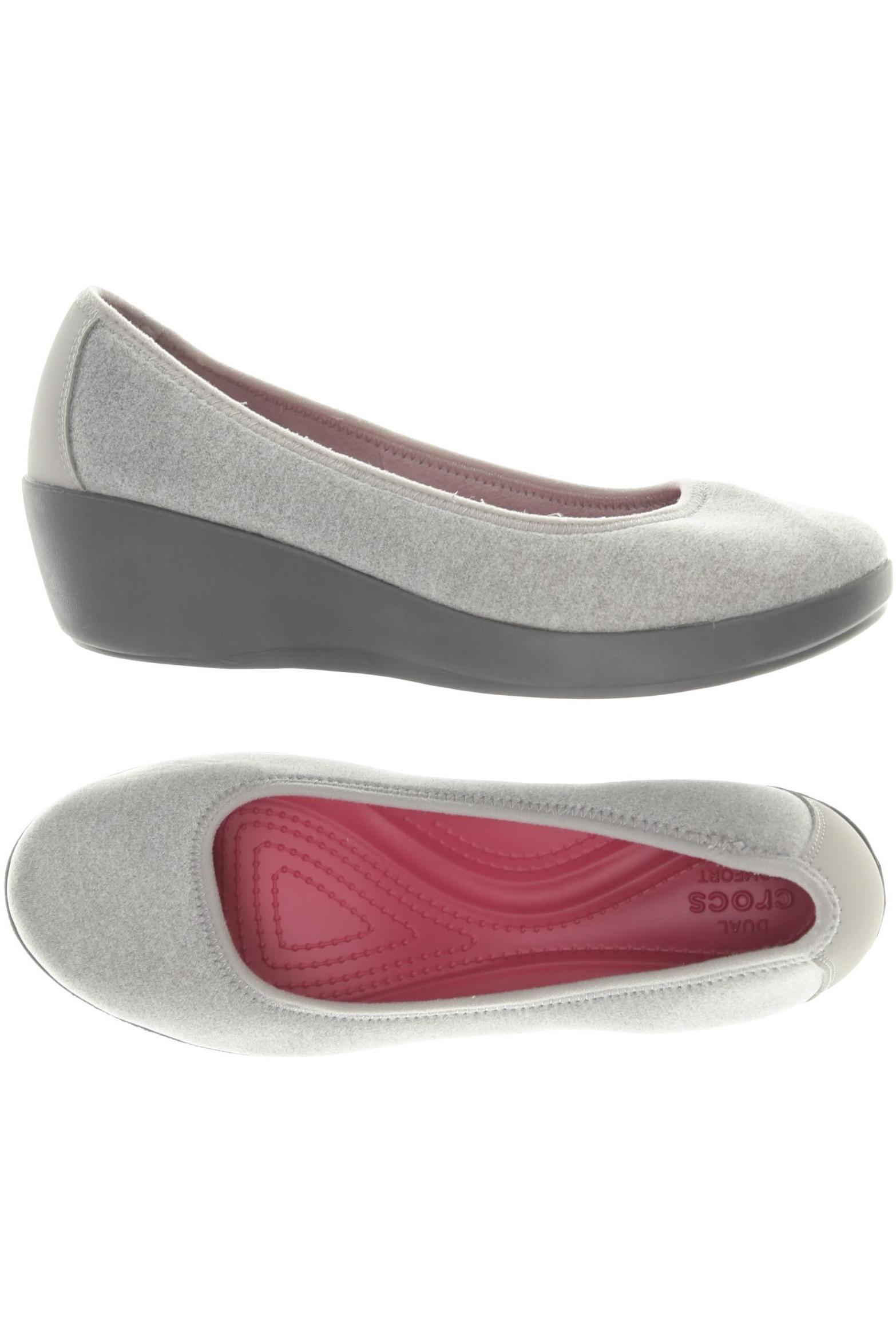 

Crocs Damen Pumps, grau, Gr. 8