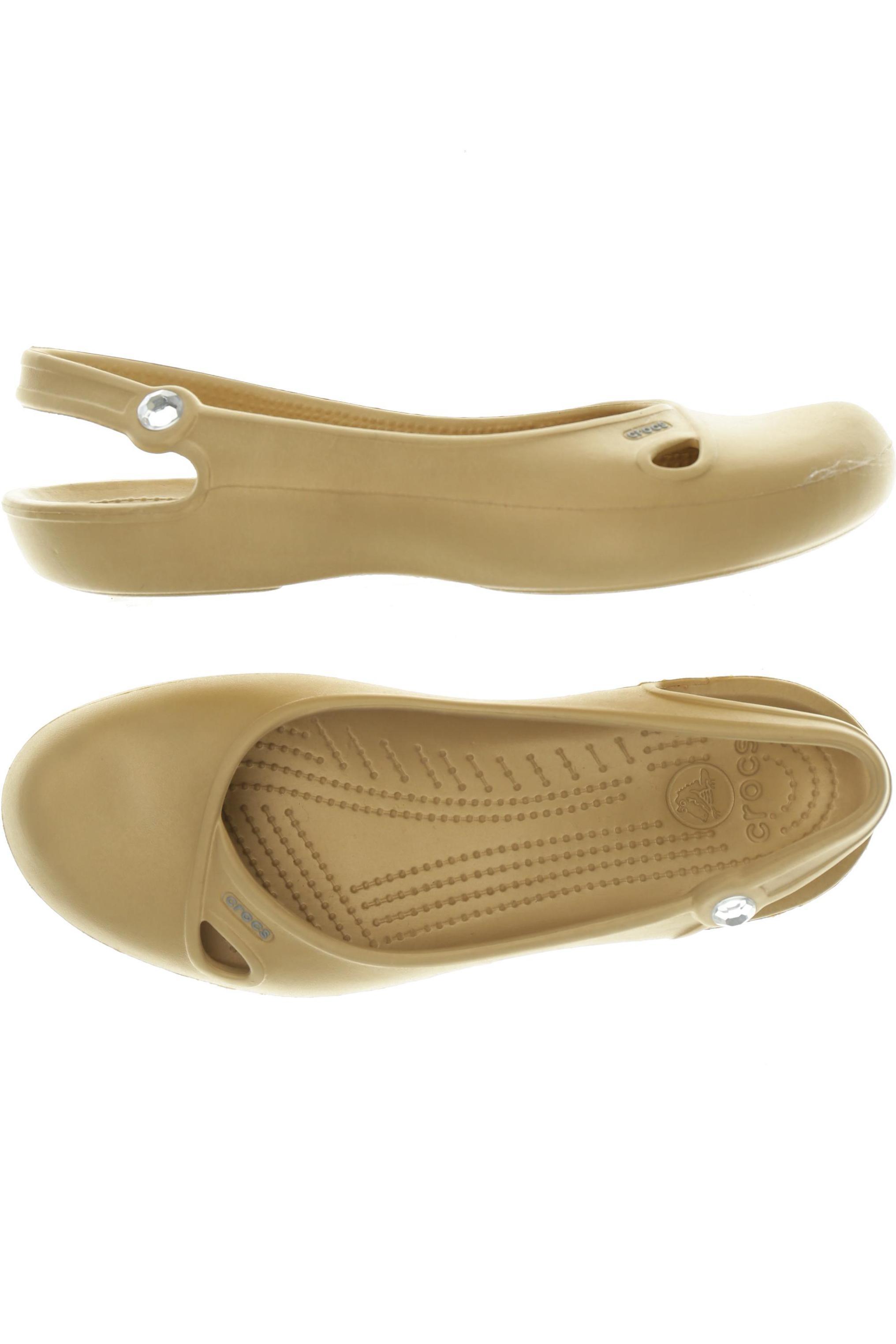 

Crocs Damen Sandale, beige, Gr. 10
