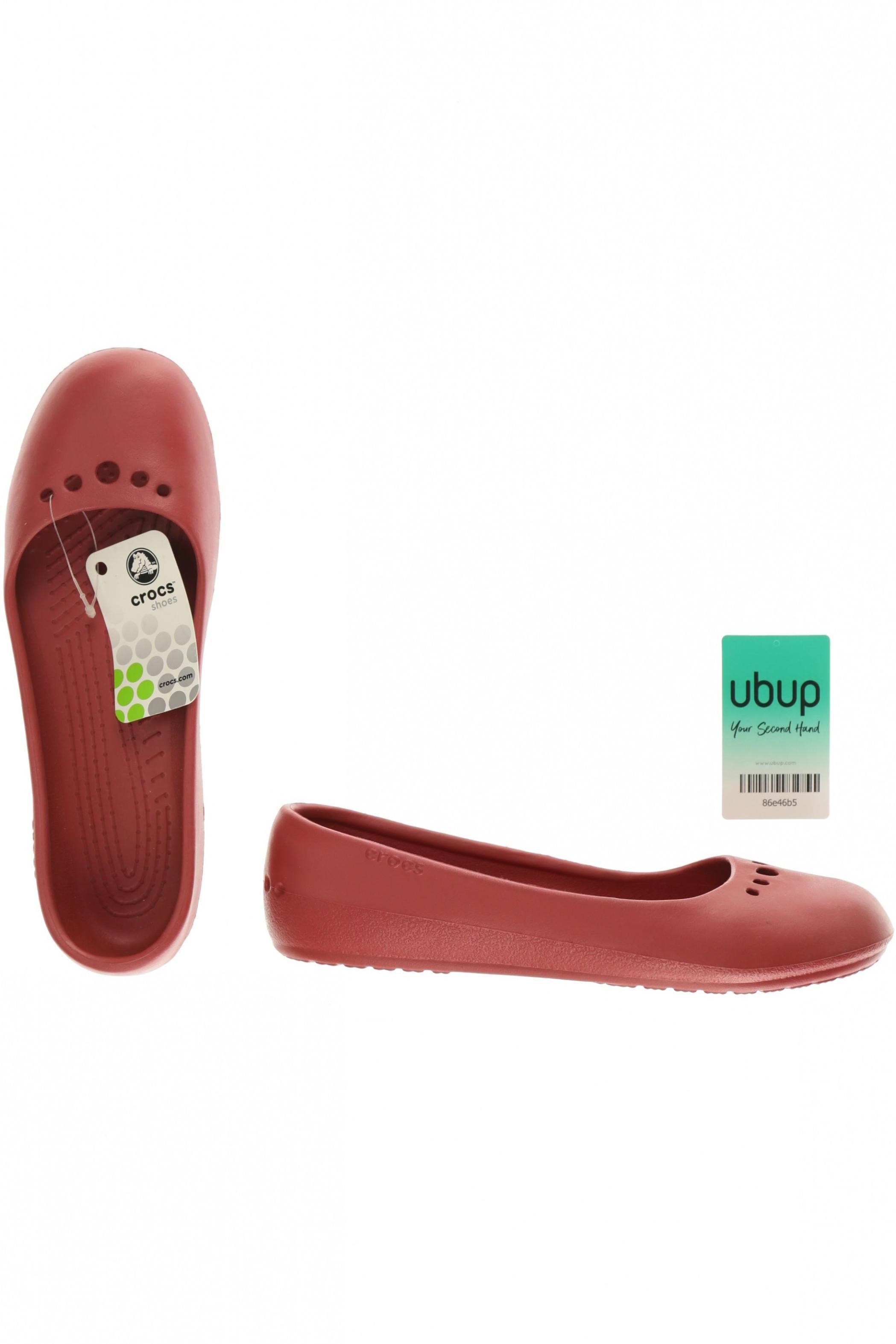 

Crocs Damen Ballerinas, rot, Gr. 10