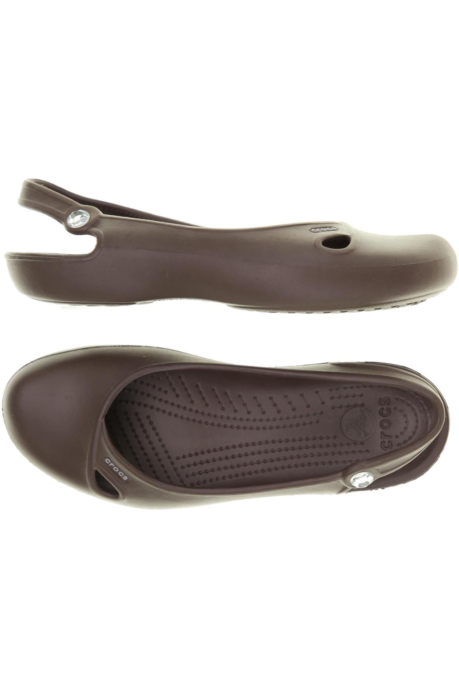 

Crocs Damen Sandale, braun, Gr. 10