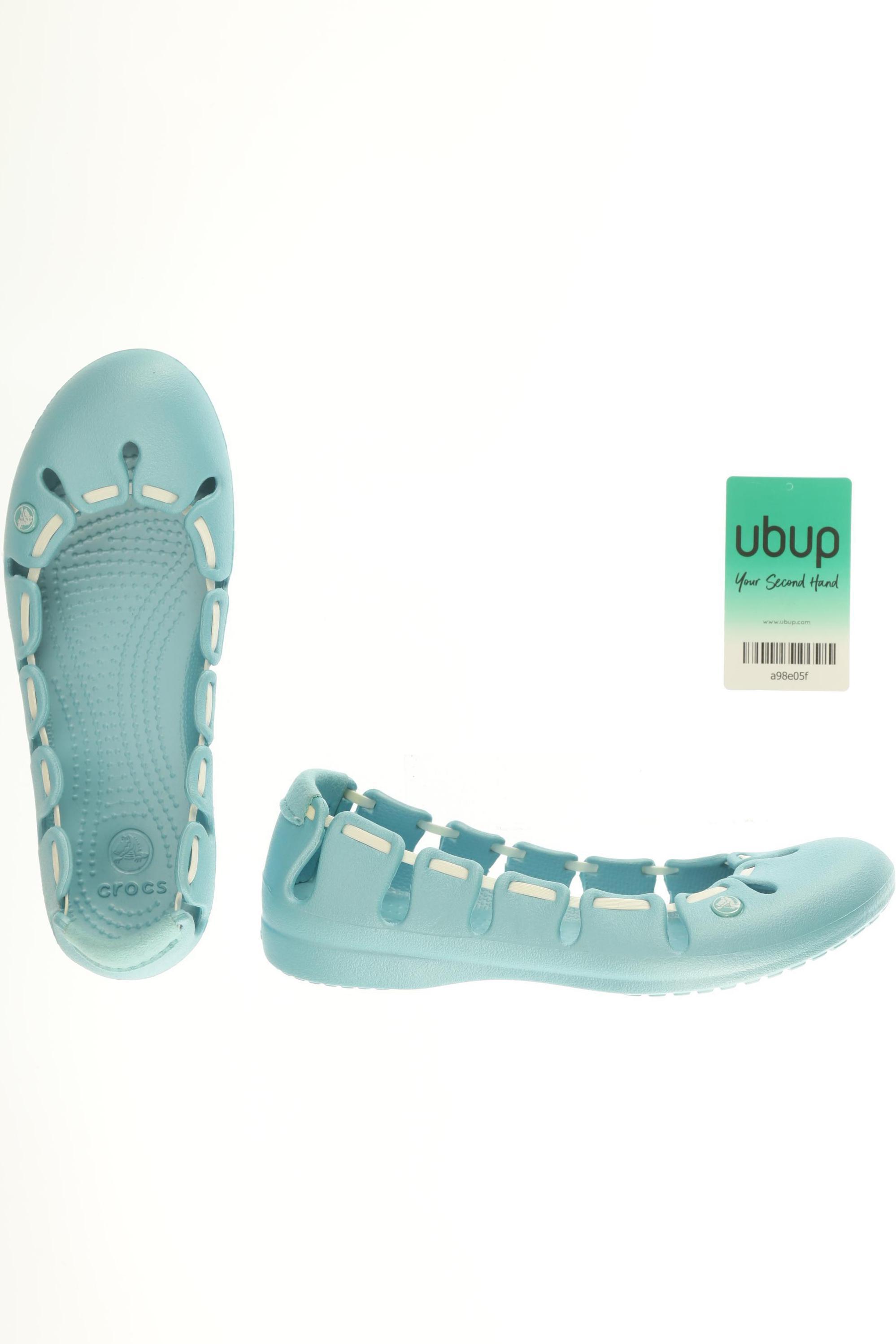

Crocs Damen Ballerinas, blau, Gr. 6