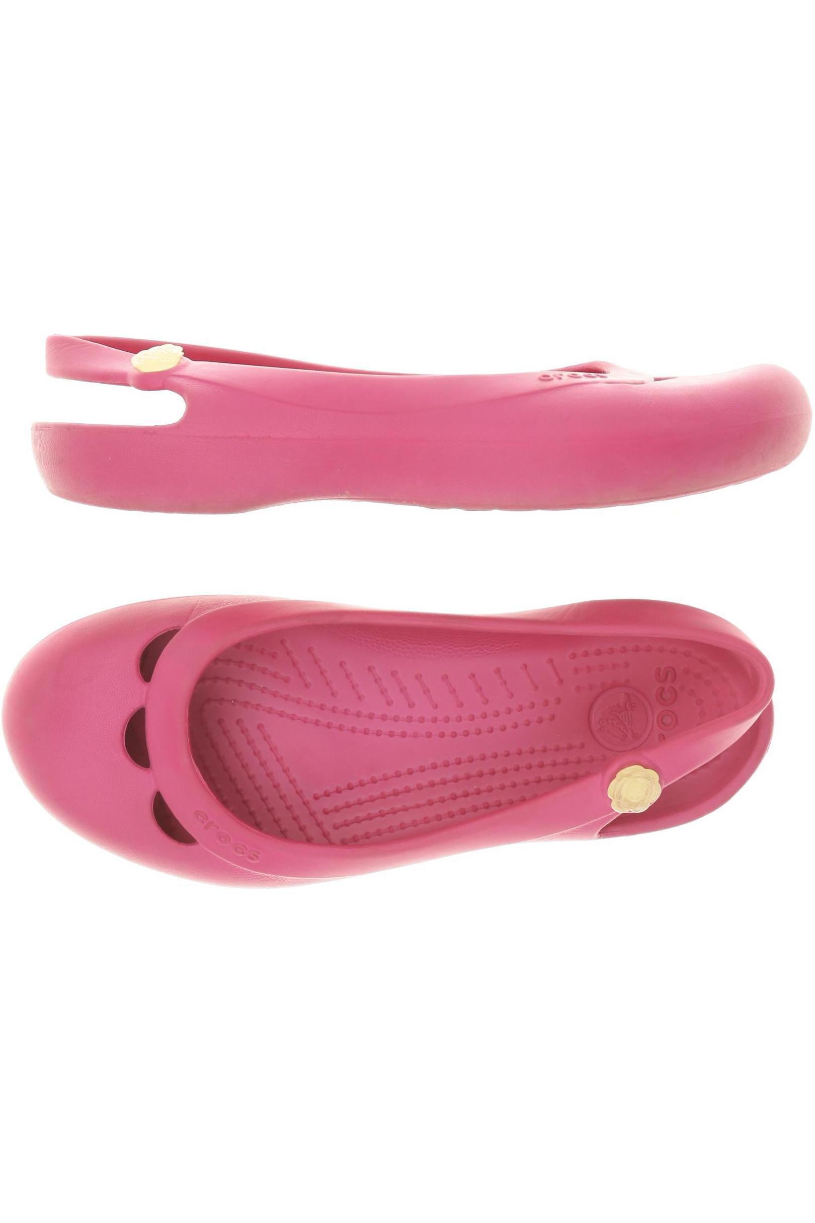 

Crocs Damen Sandale, pink, Gr. 7