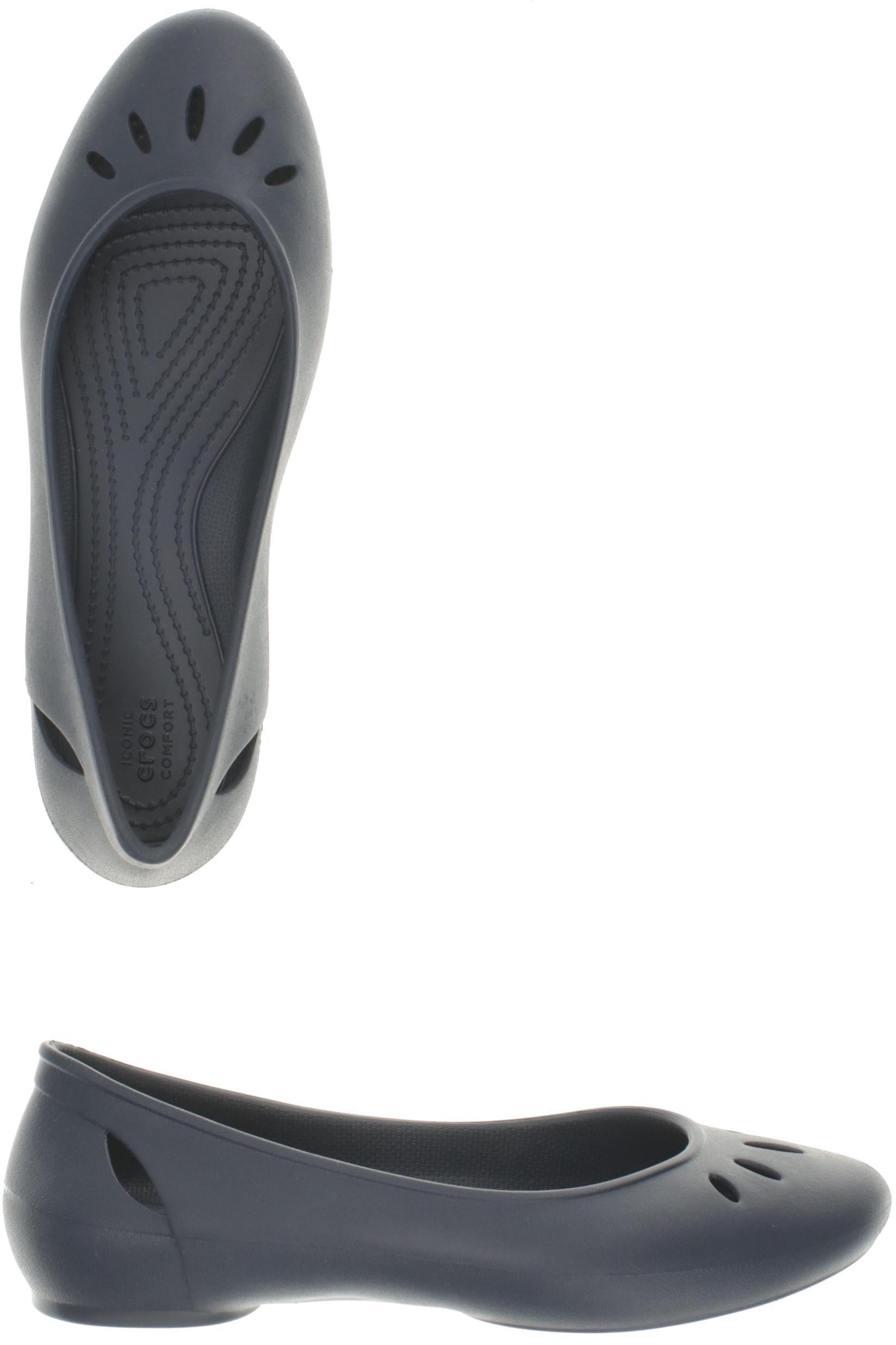 

Crocs Damen Ballerinas, blau, Gr. 8