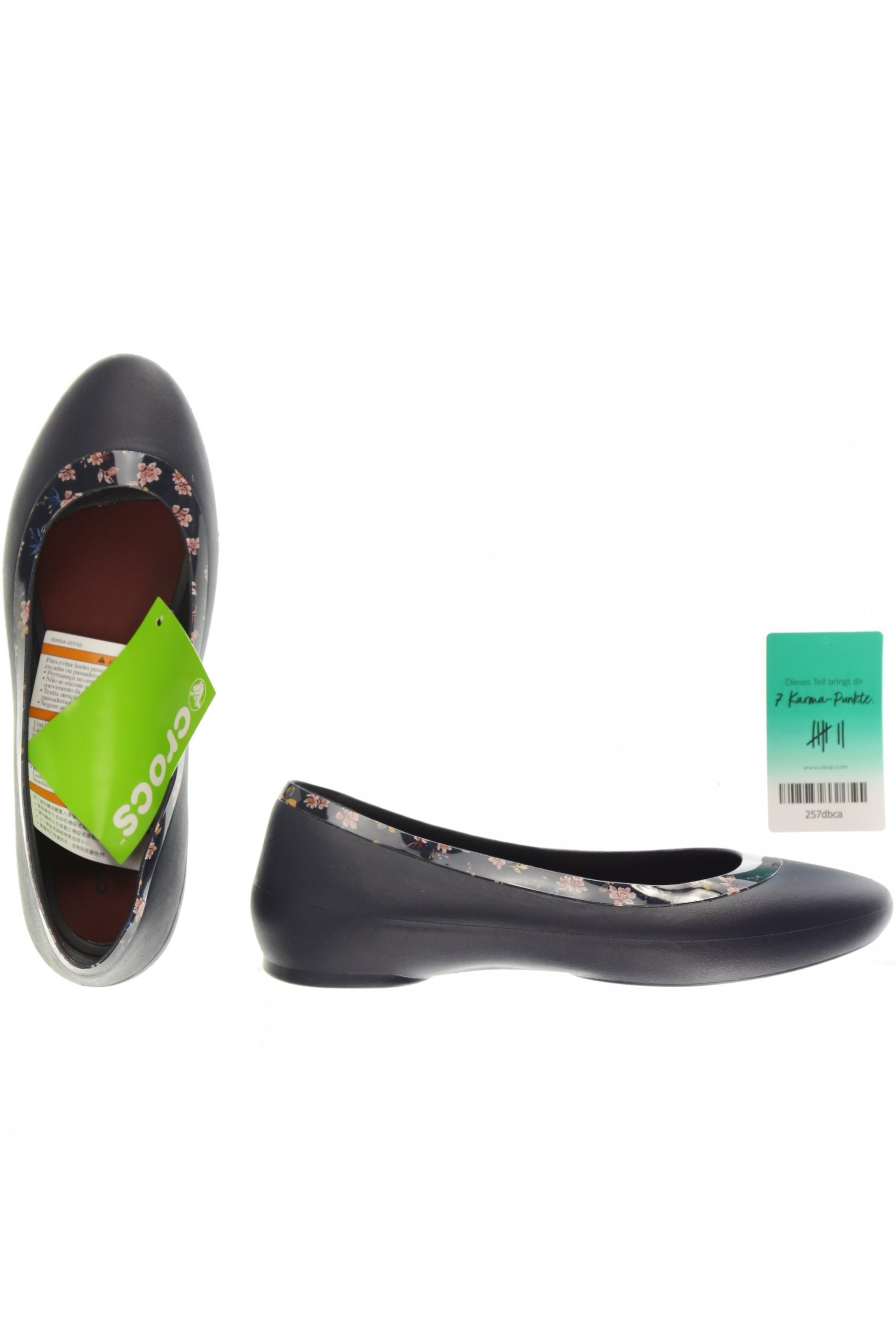 

Crocs Damen Ballerinas, blau, Gr. 7