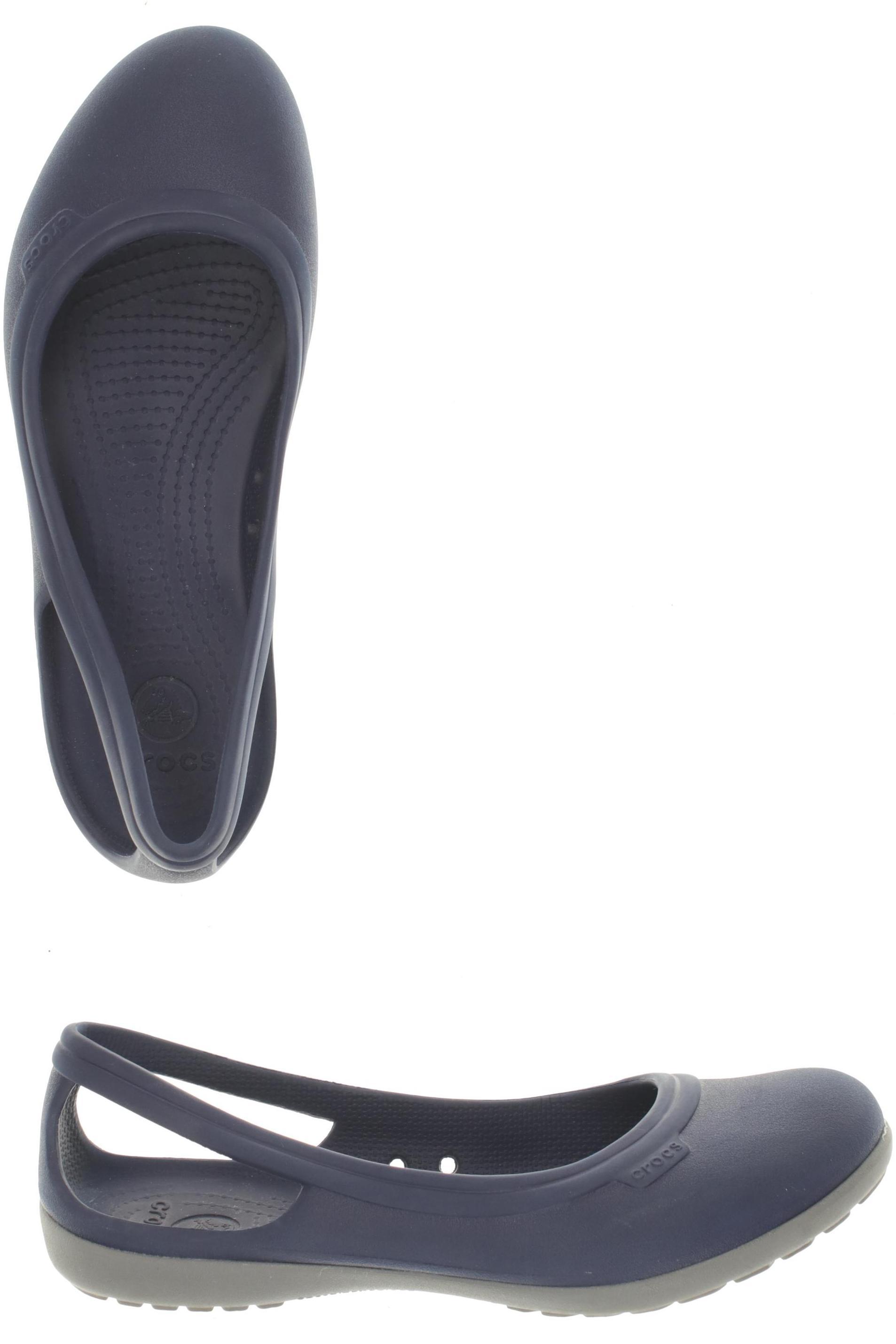 

Crocs Damen Ballerinas, blau, Gr. 7