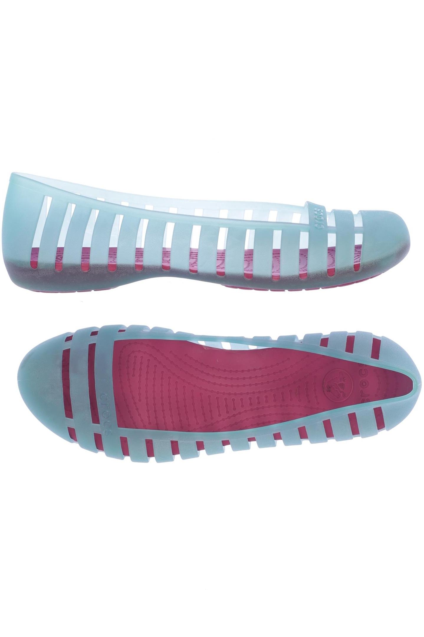 

Crocs Damen Ballerinas, türkis, Gr. 9