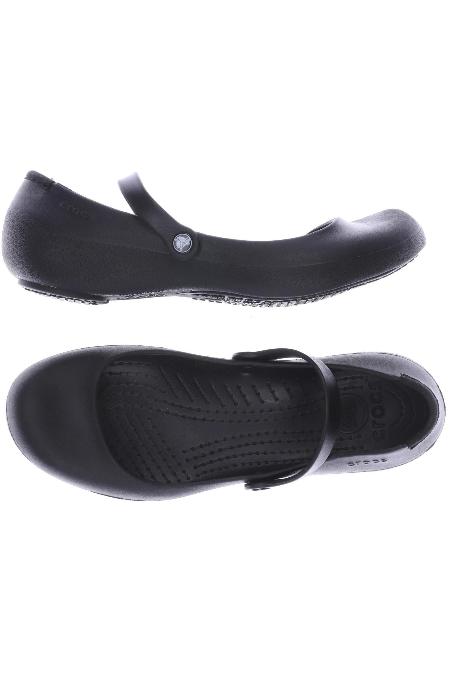 

Crocs Damen Ballerinas, schwarz