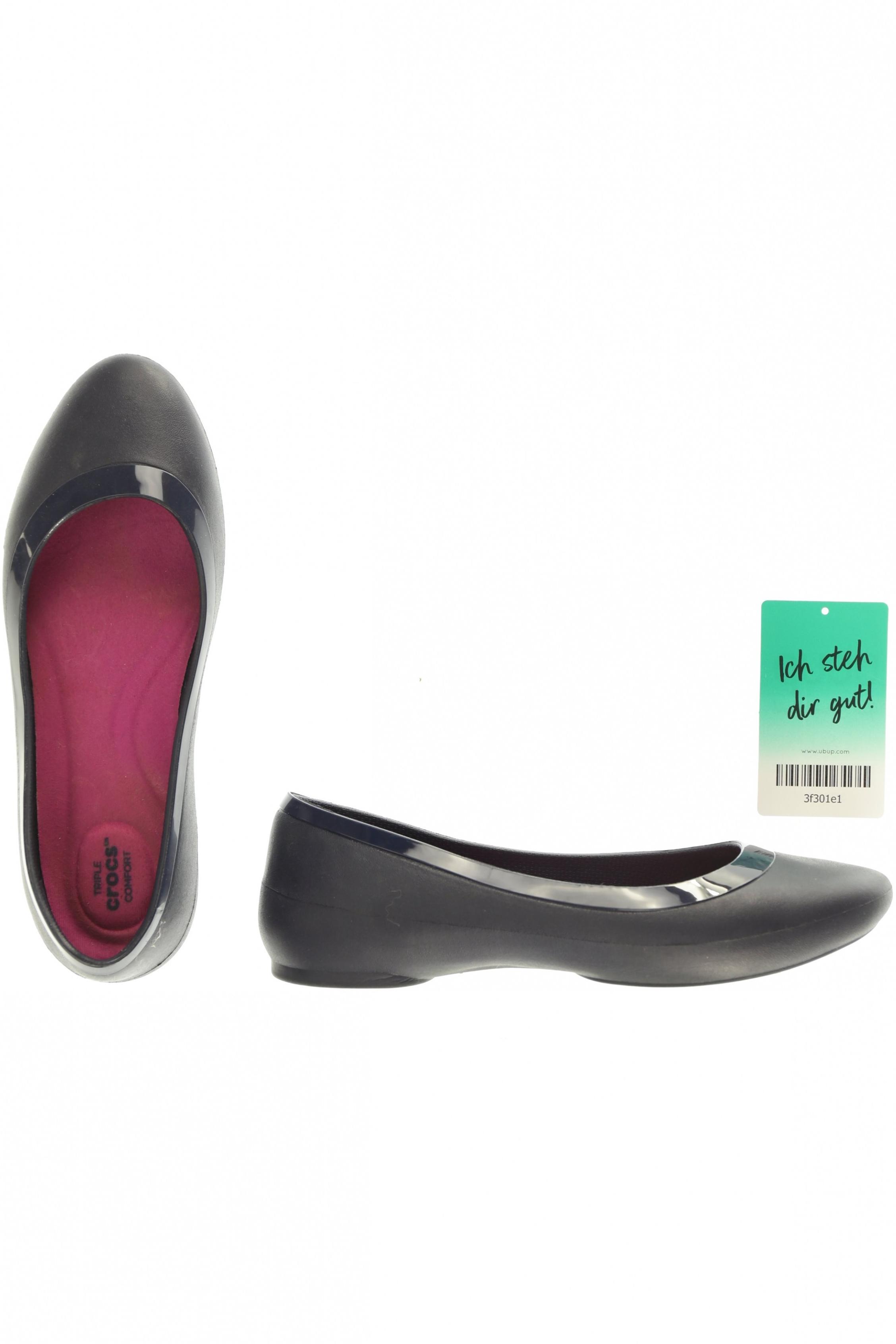 

Crocs Damen Ballerinas, marineblau, Gr. 5