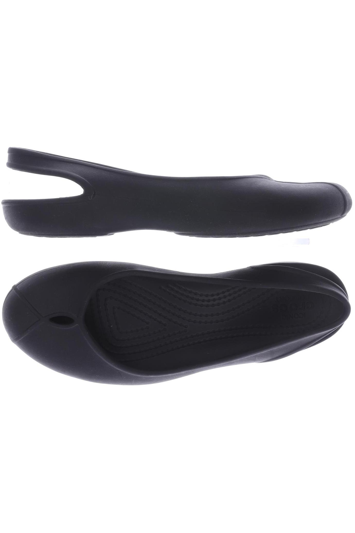 

Crocs Damen Ballerinas, schwarz