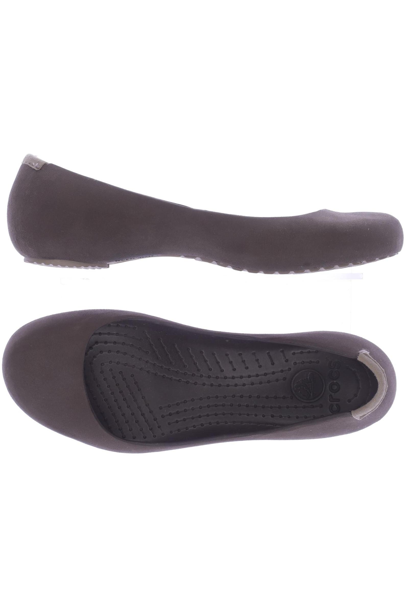 

Crocs Damen Ballerinas, braun