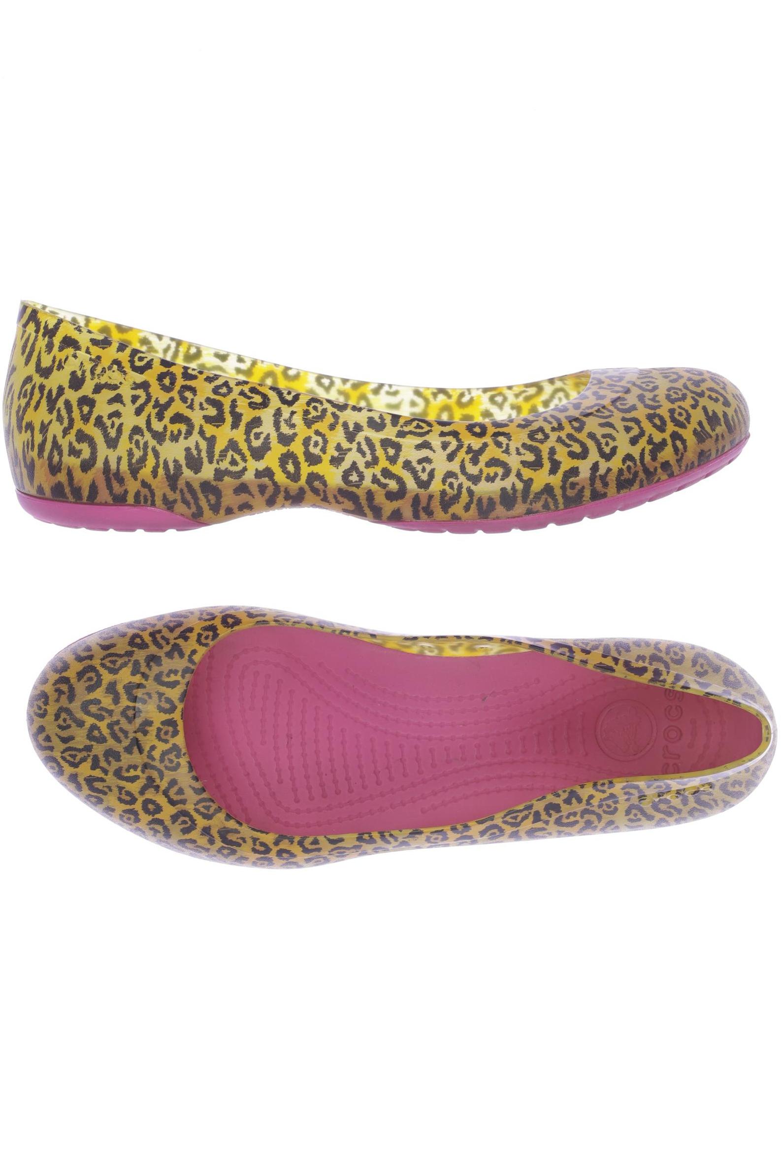 

Crocs Damen Ballerinas, orange, Gr. 9