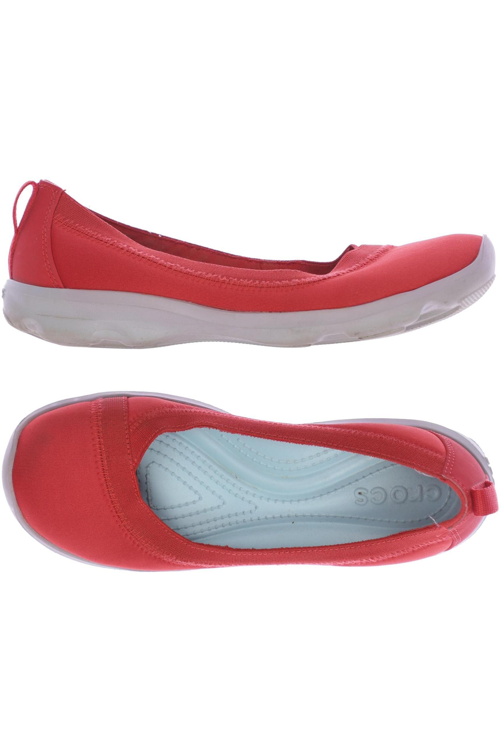 

Crocs Damen Ballerinas, rot, Gr. 37