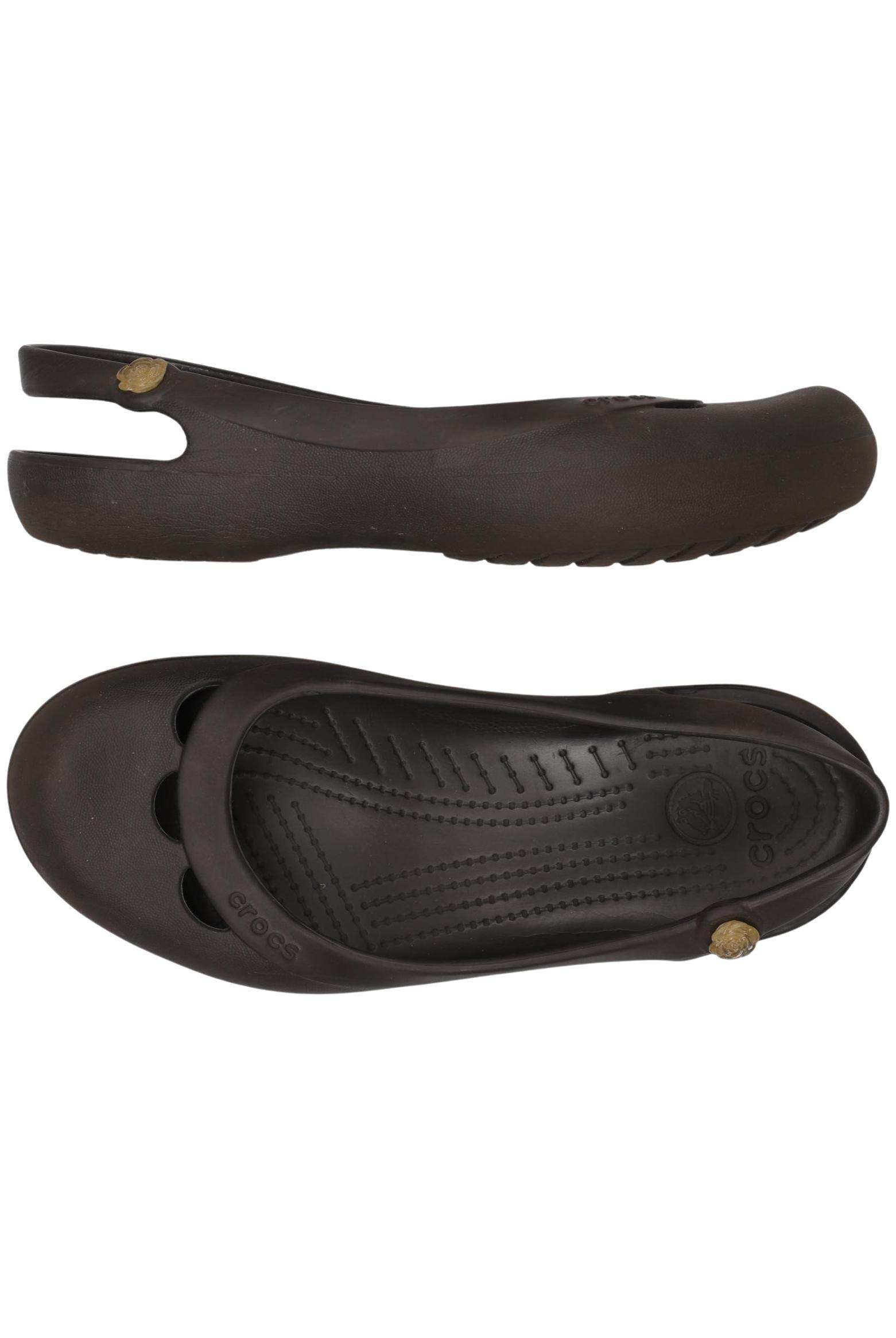 

Crocs Damen Ballerinas, braun, Gr. 9
