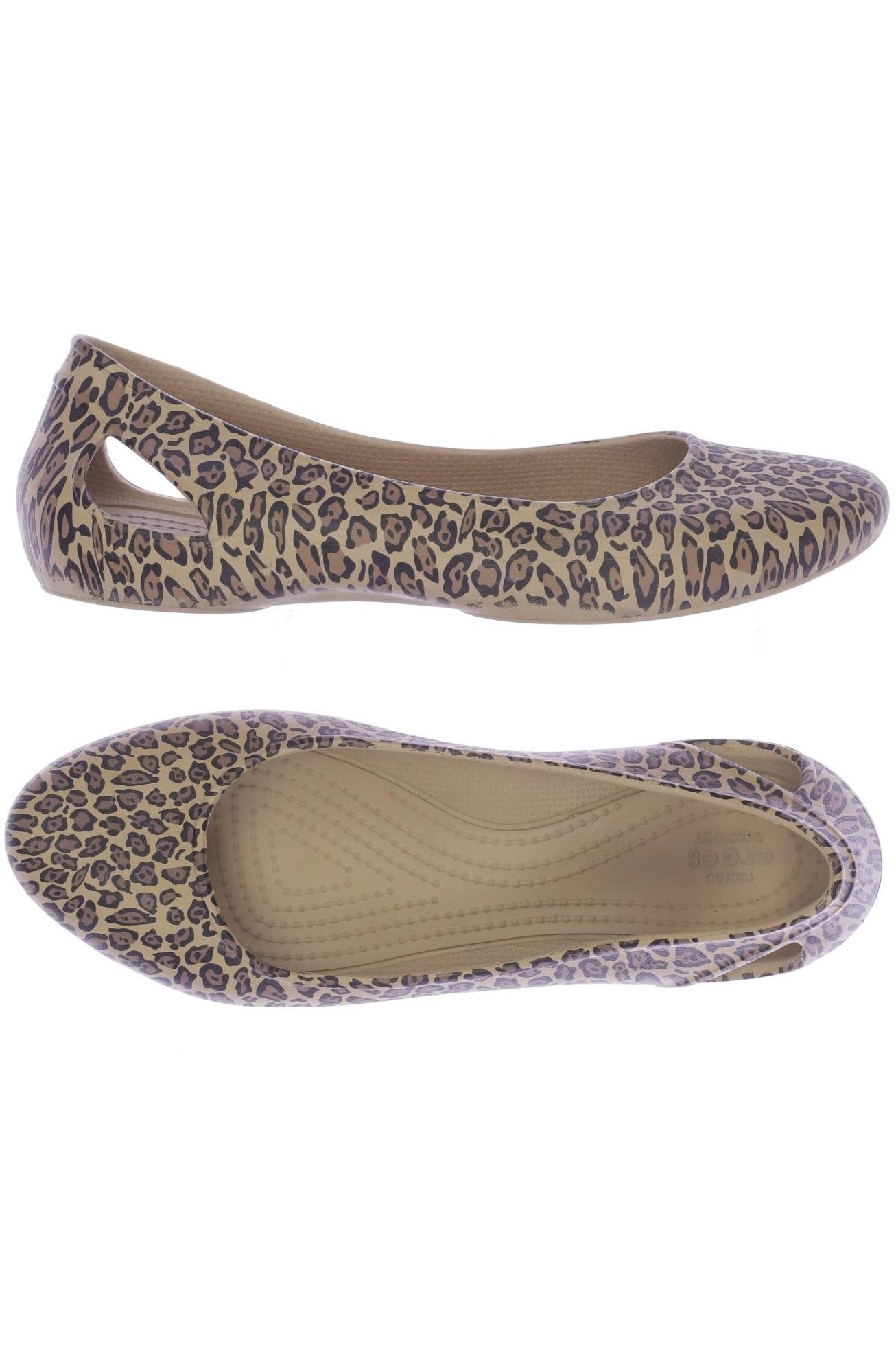 

Crocs Damen Ballerinas, braun, Gr. 8