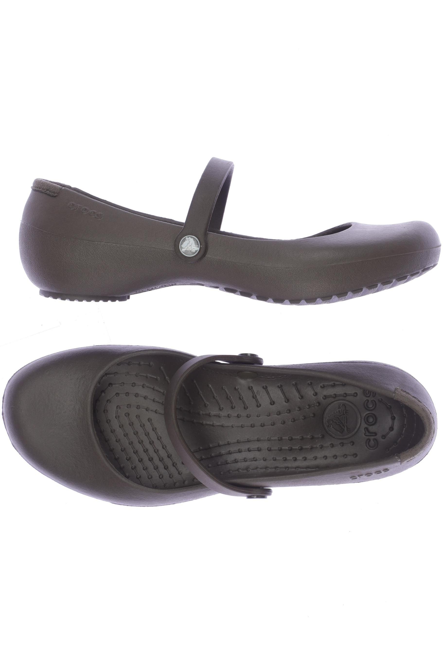 

Crocs Damen Ballerinas, braun, Gr. 5
