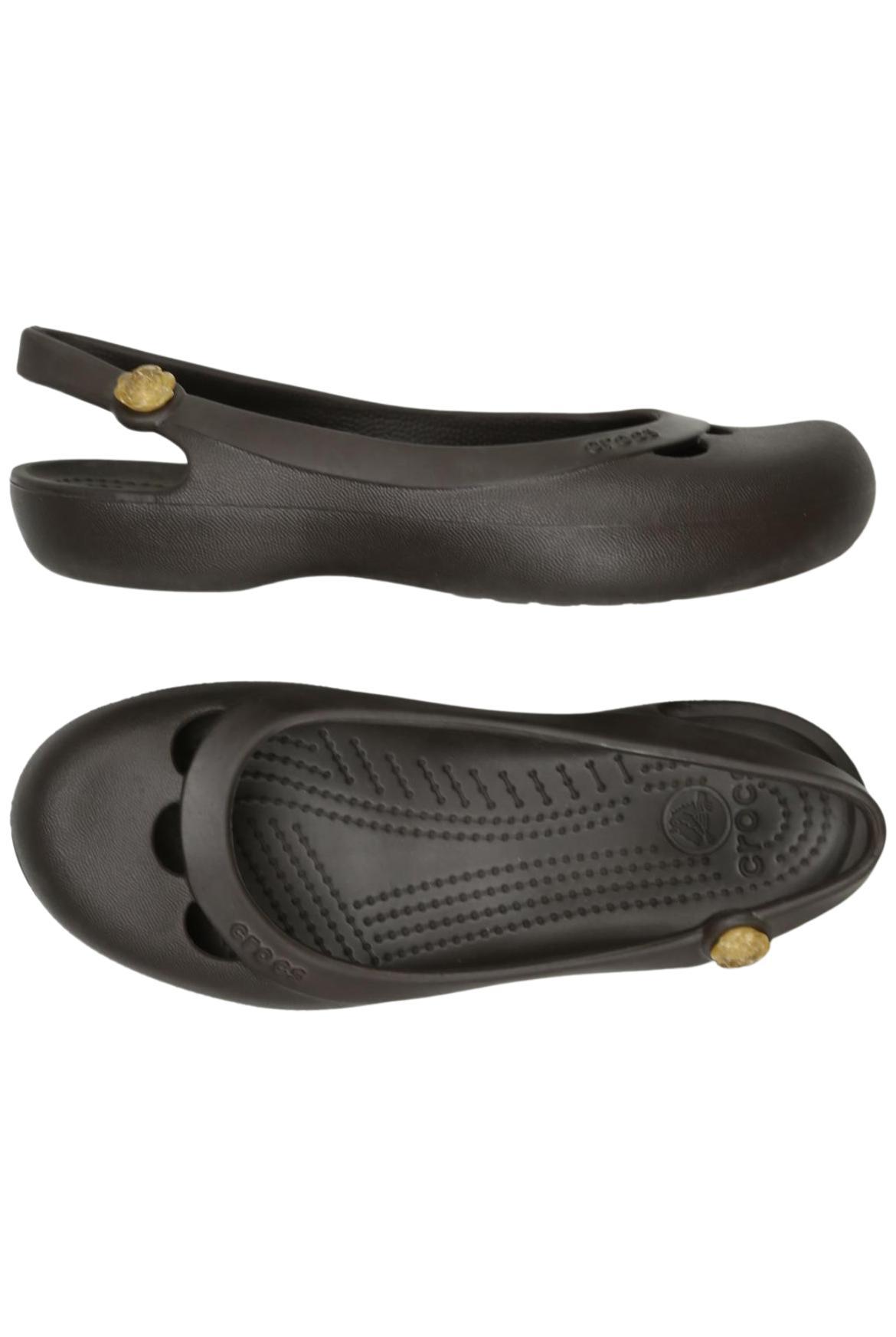 

Crocs Damen Ballerinas, braun, Gr. 6
