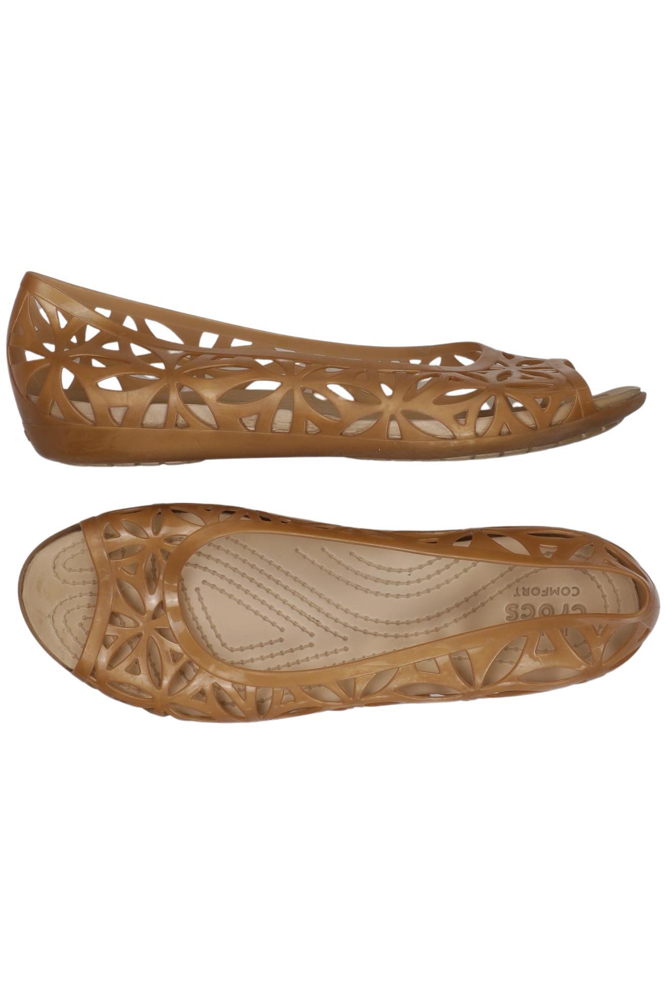 

Crocs Damen Ballerinas, braun, Gr. 10