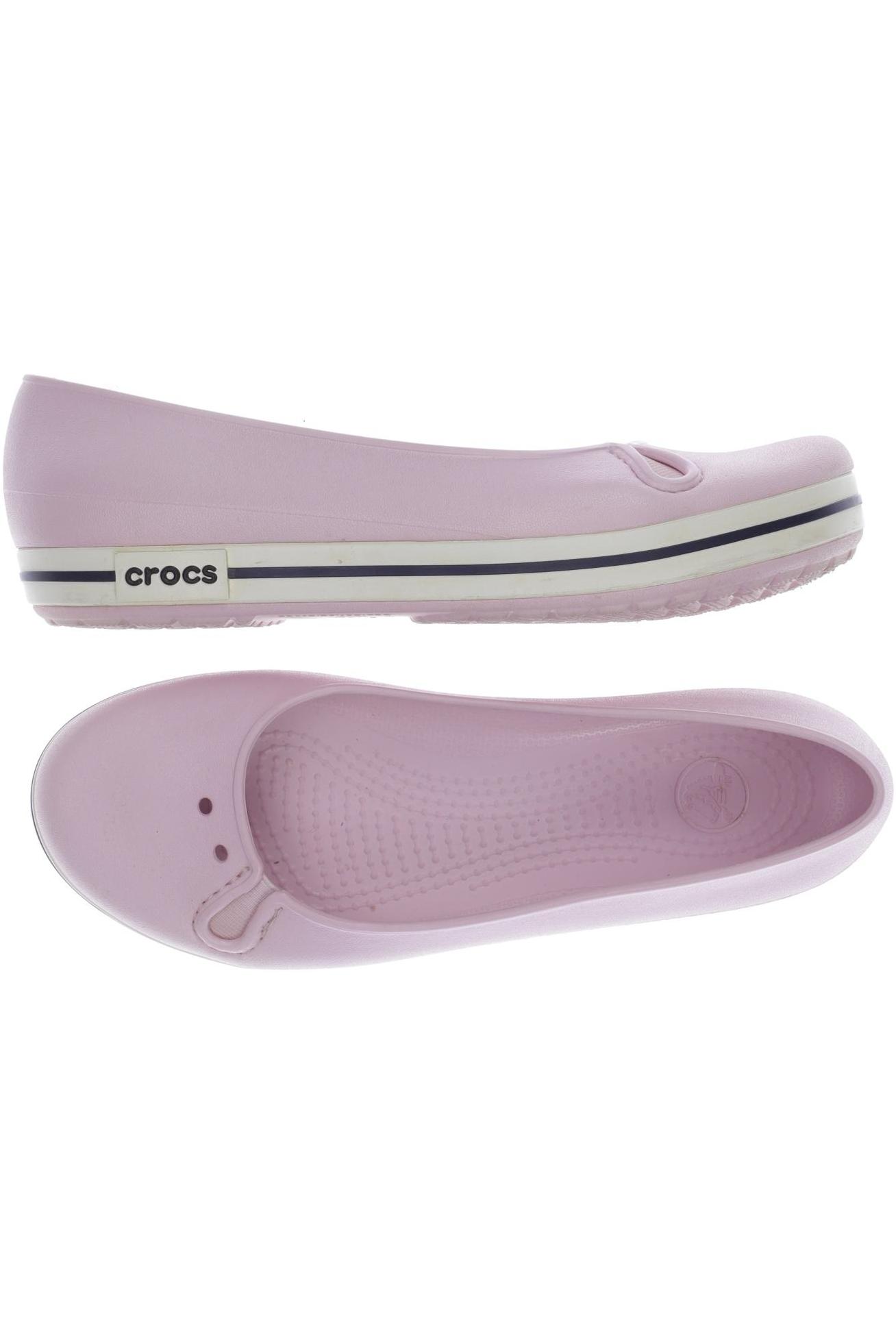 

Crocs Damen Ballerinas, pink, Gr. 8