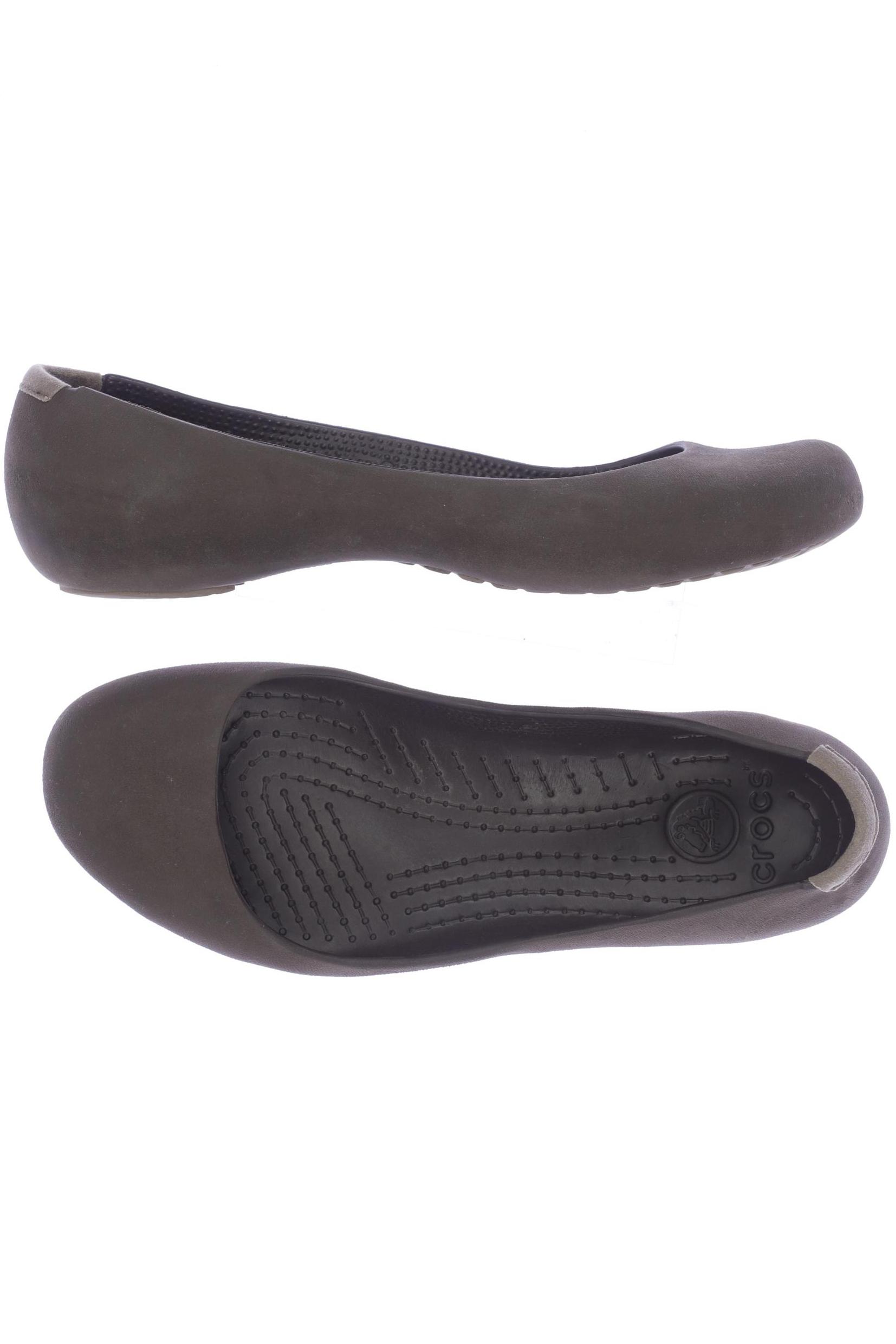 

Crocs Damen Ballerinas, braun, Gr. 9
