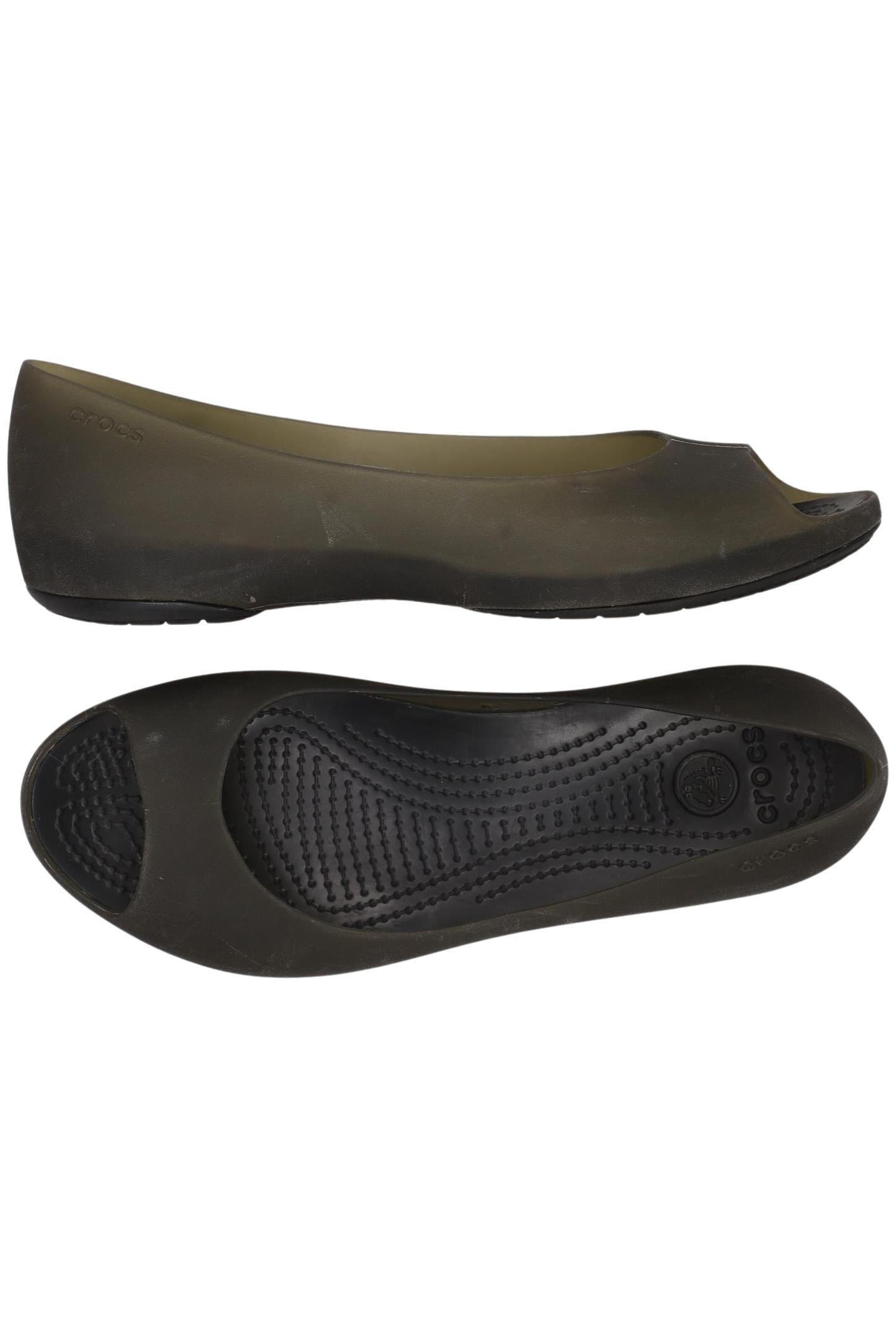 

Crocs Damen Ballerinas, grün, Gr. 8