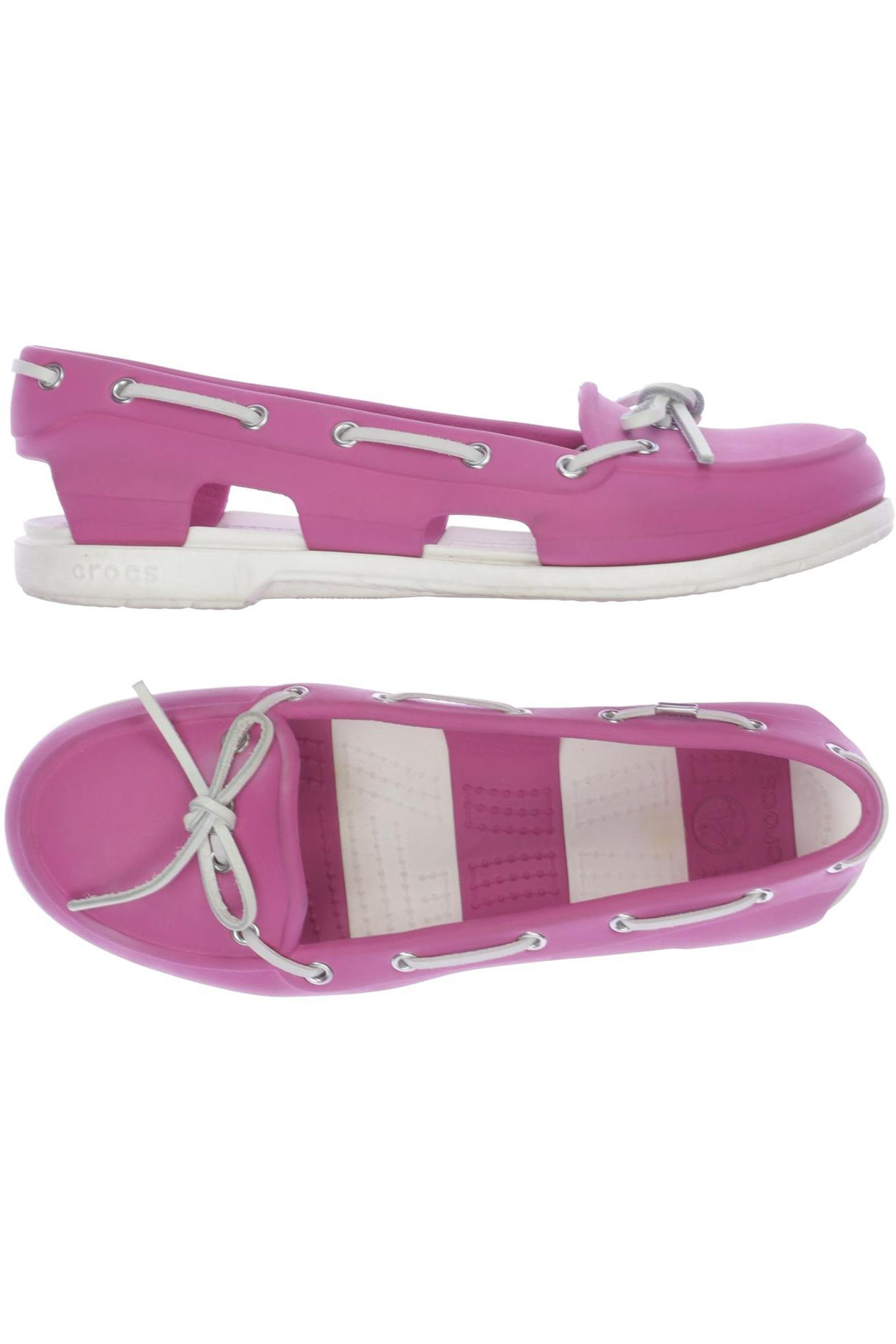 

Crocs Damen Ballerinas, pink, Gr. 8