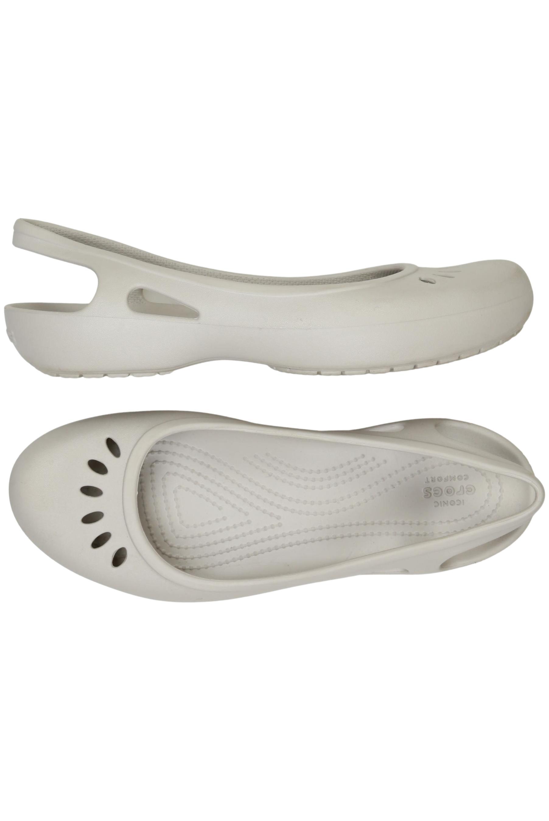 

Crocs Damen Ballerinas, weiß, Gr. 10