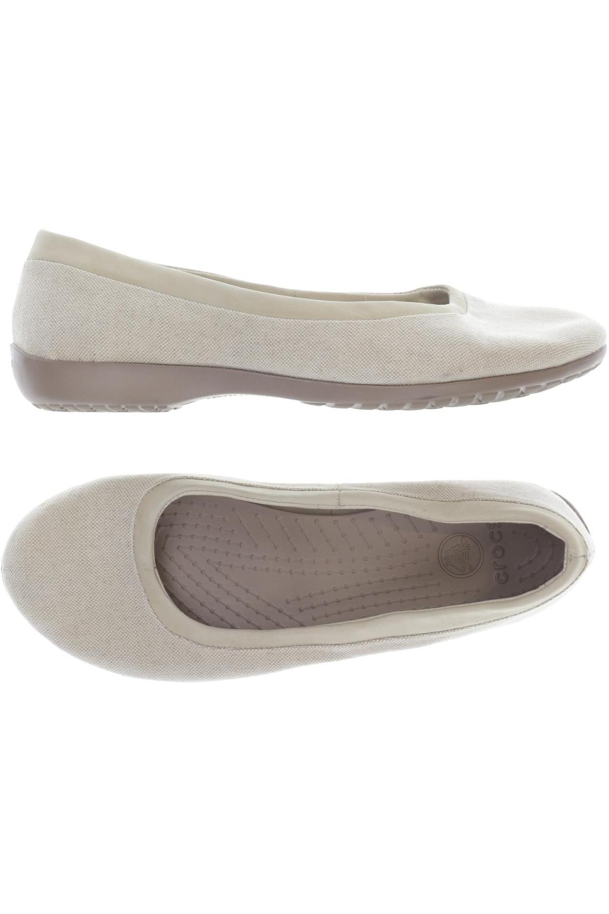 

Crocs Damen Ballerinas, beige, Gr. 11