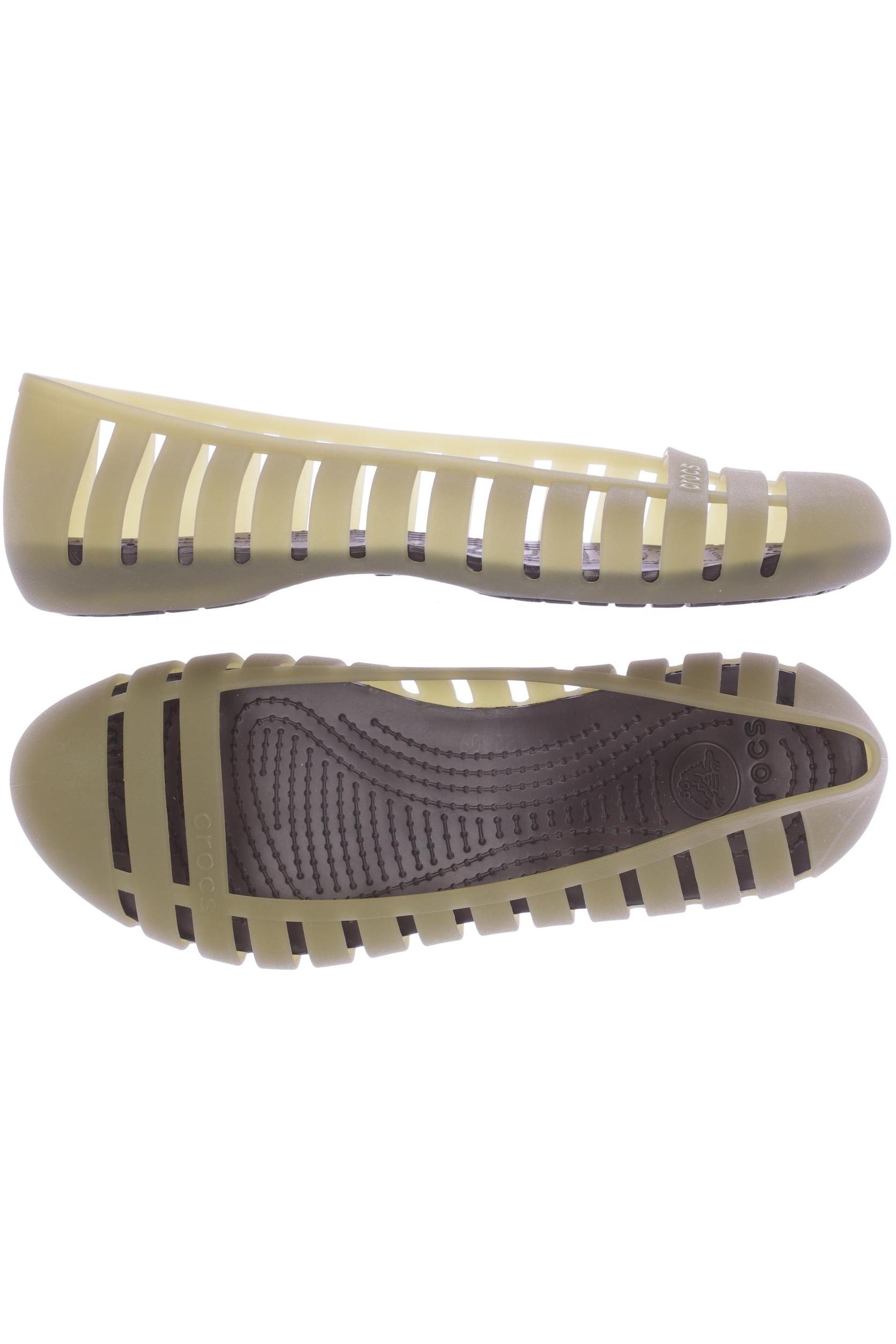 

Crocs Damen Ballerinas, grün, Gr. 7
