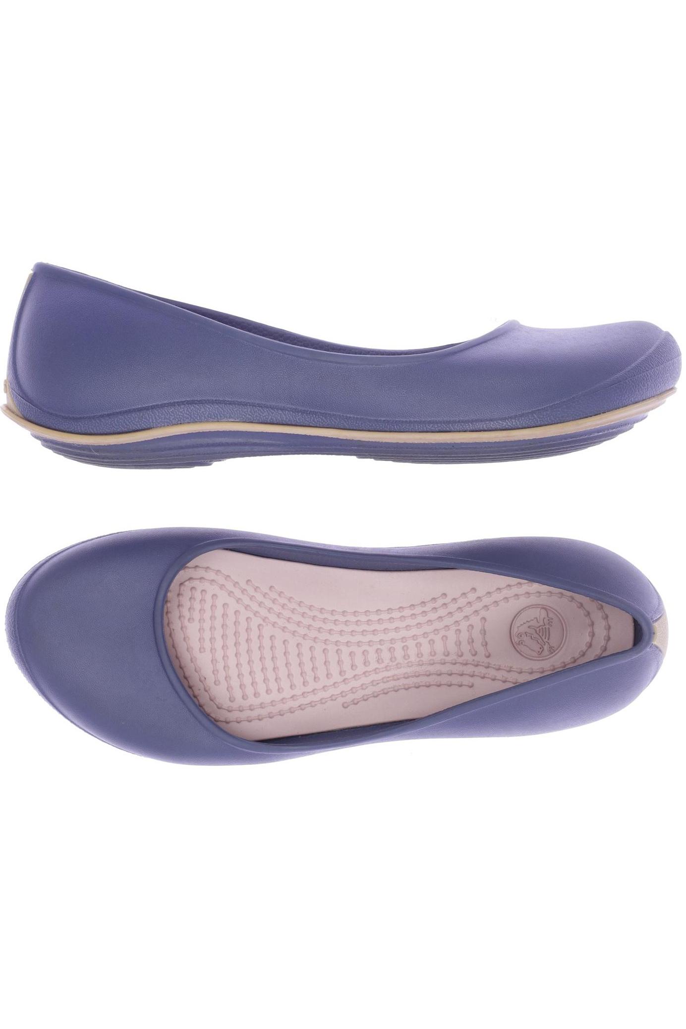 

Crocs Damen Ballerinas, blau, Gr. 6