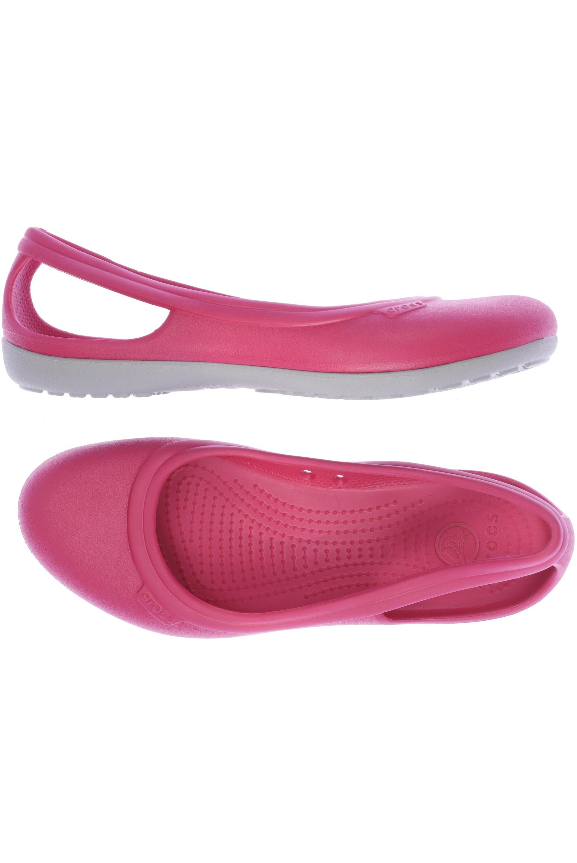 

Crocs Damen Ballerinas, pink, Gr. 9