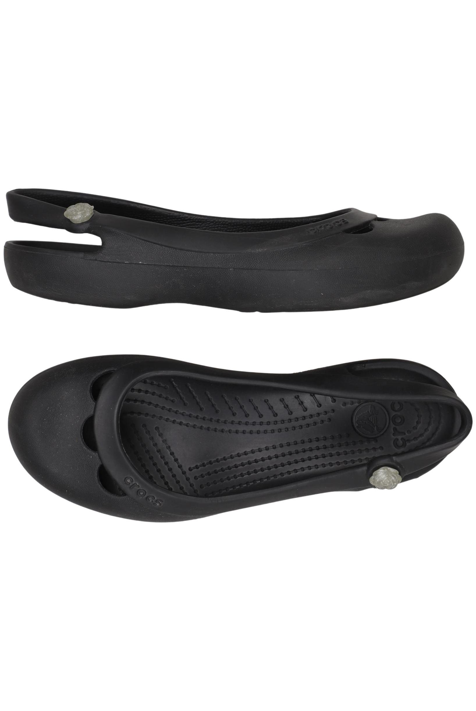 

Crocs Damen Ballerinas, schwarz, Gr. 8