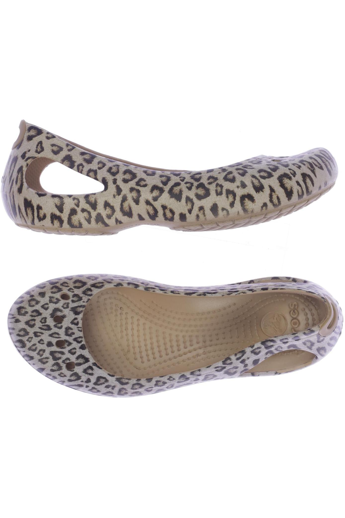 

Crocs Damen Ballerinas, beige, Gr. 7