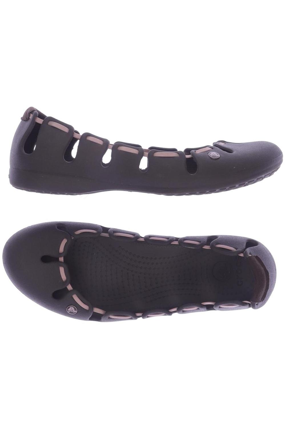

Crocs Damen Ballerinas, braun