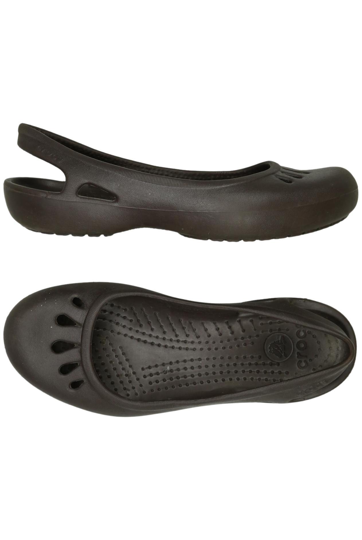 

Crocs Damen Ballerinas, braun, Gr. 7