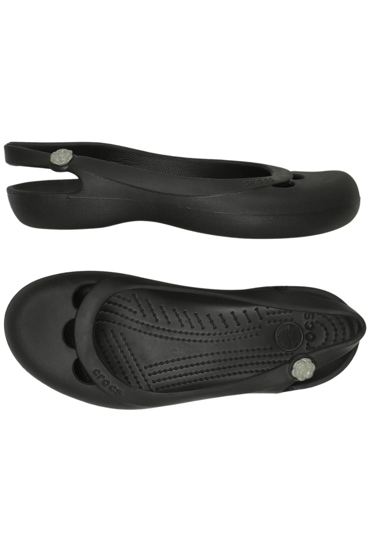

Crocs Damen Ballerinas, schwarz, Gr. 8