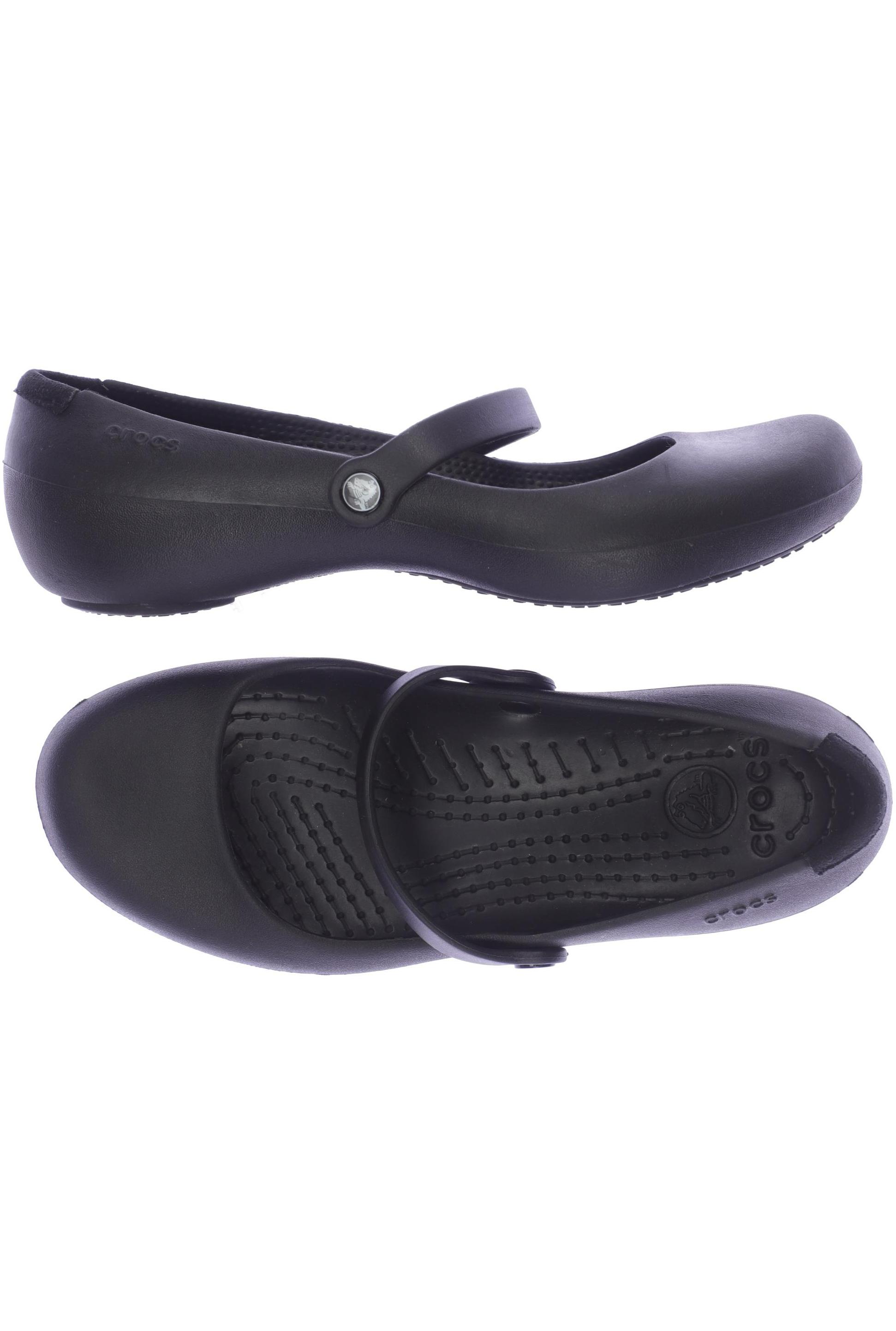 

Crocs Damen Ballerinas, schwarz
