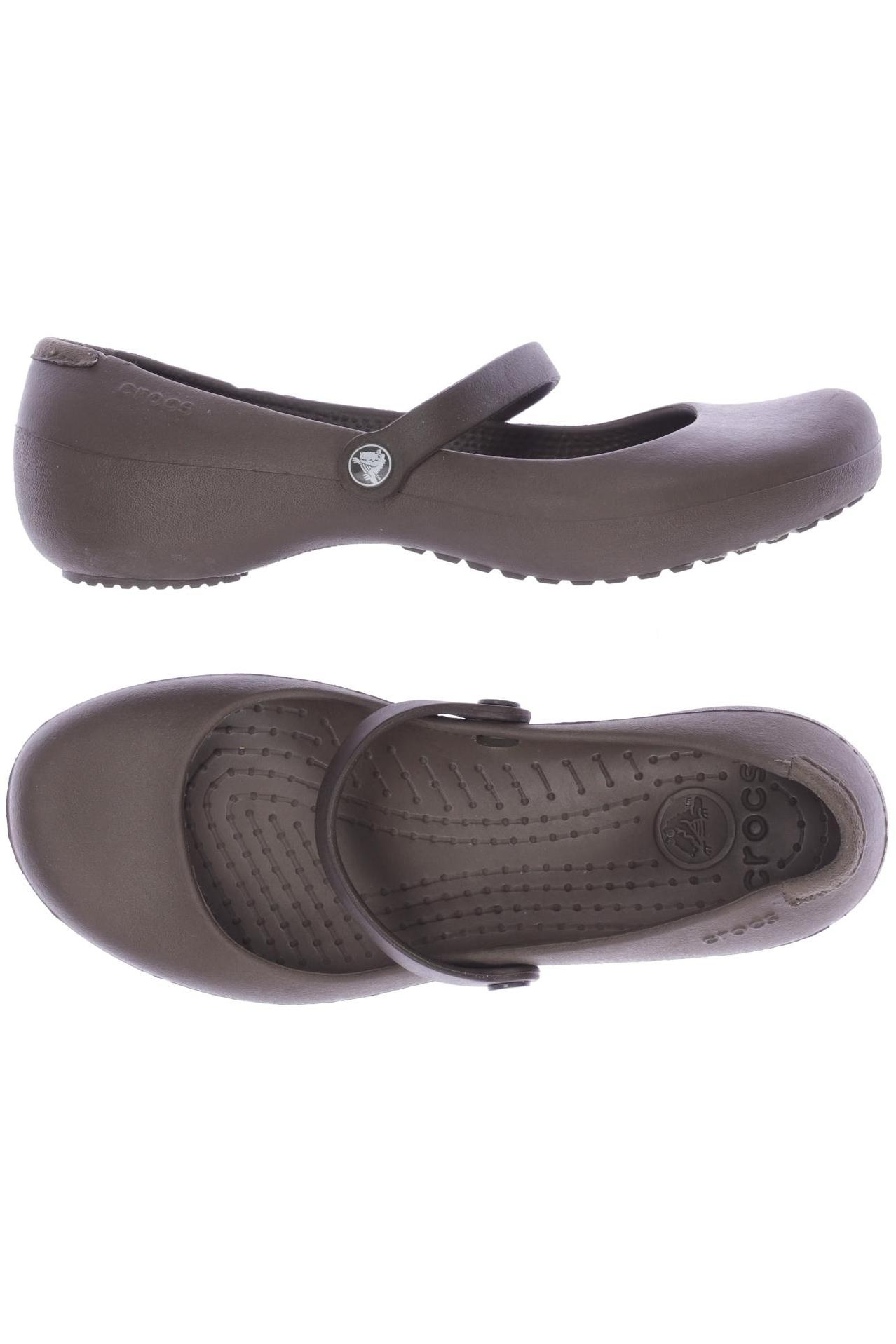 

Crocs Damen Ballerinas, braun, Gr. 5