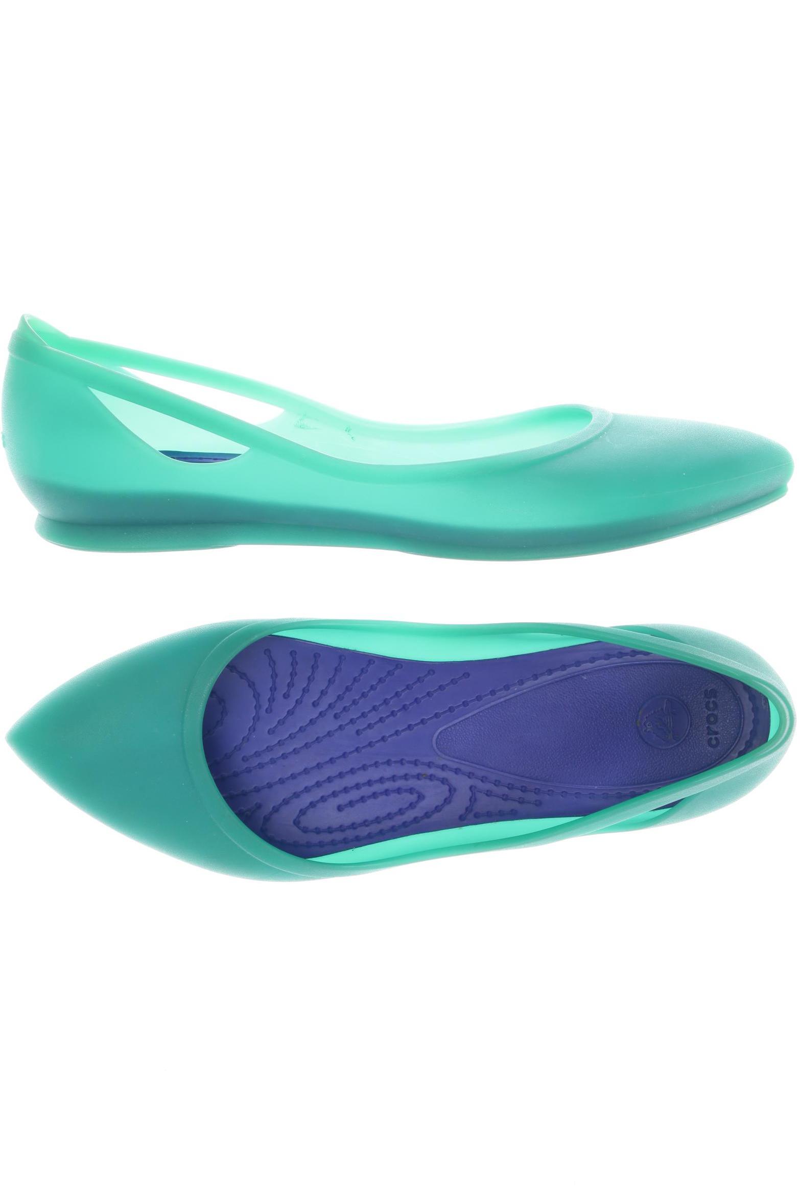 

Crocs Damen Ballerinas, grün, Gr. 7