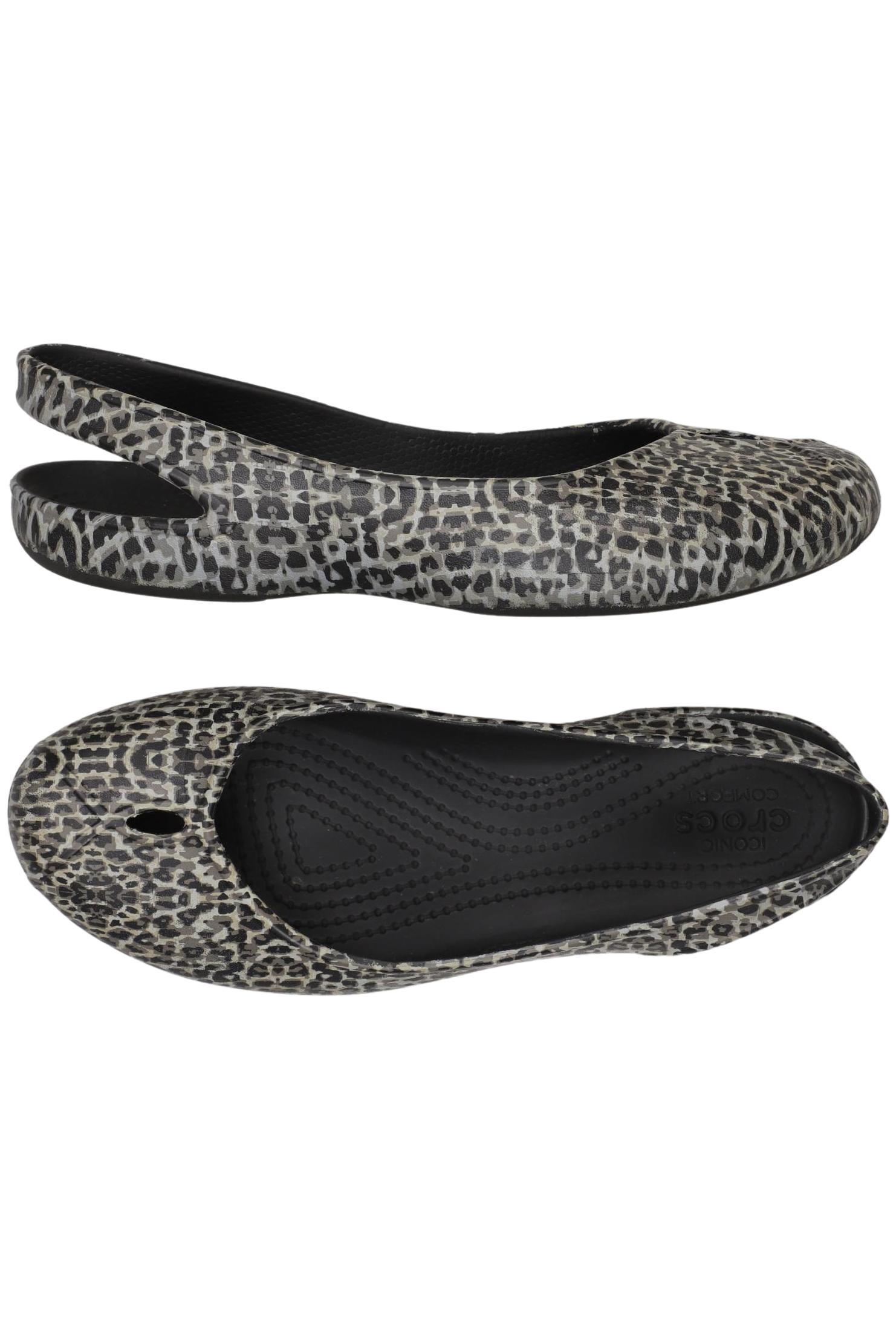 

Crocs Damen Ballerinas, grau, Gr. 7