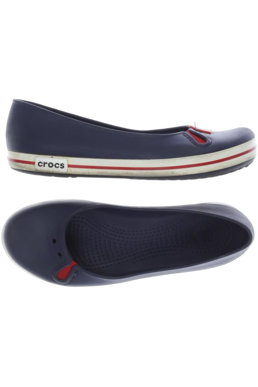 

Crocs Damen Ballerinas, marineblau, Gr. 9