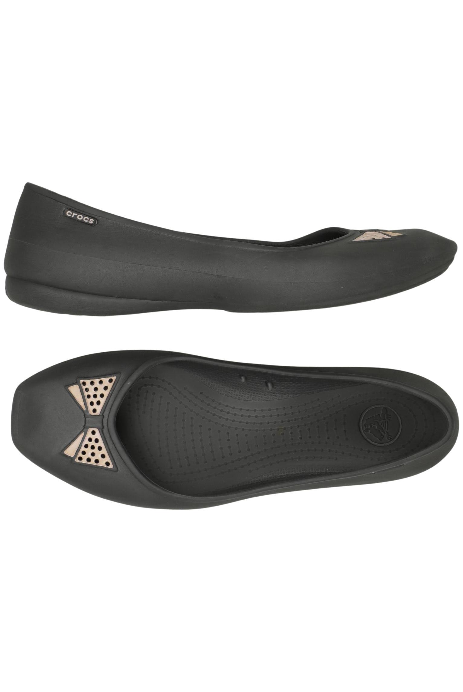 

Crocs Damen Ballerinas, schwarz, Gr. 8