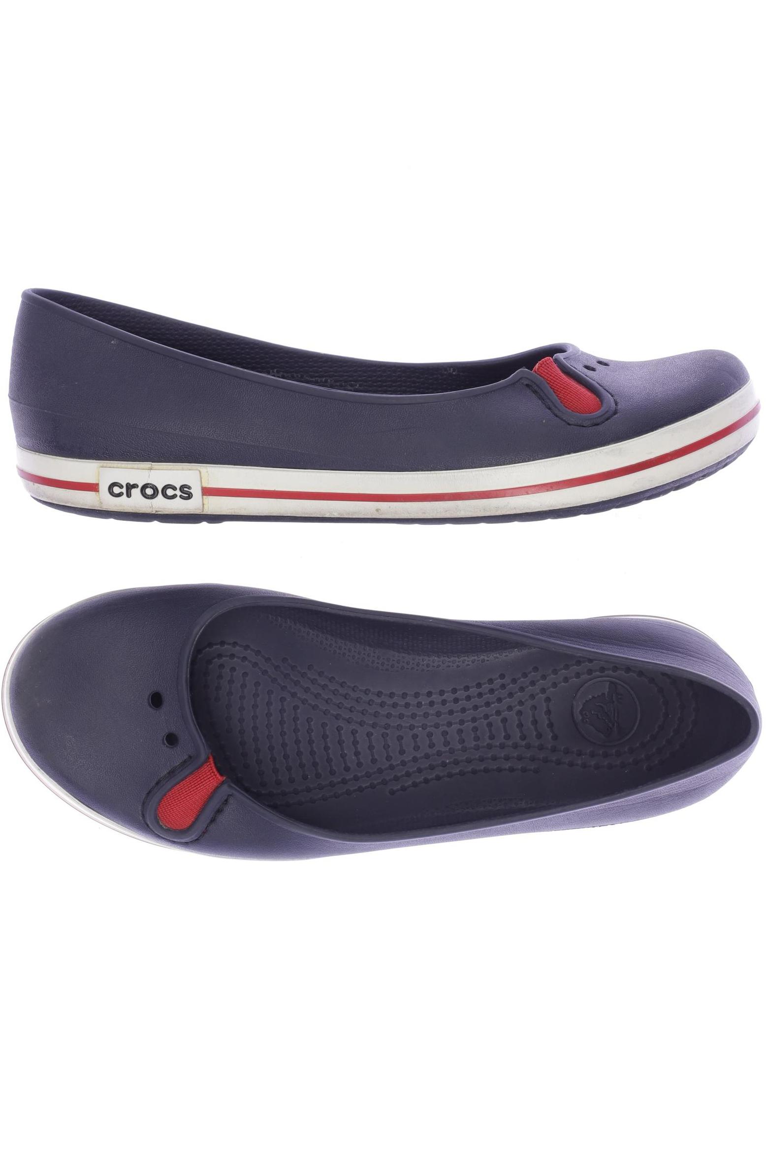 

Crocs Damen Ballerinas, marineblau, Gr. 7