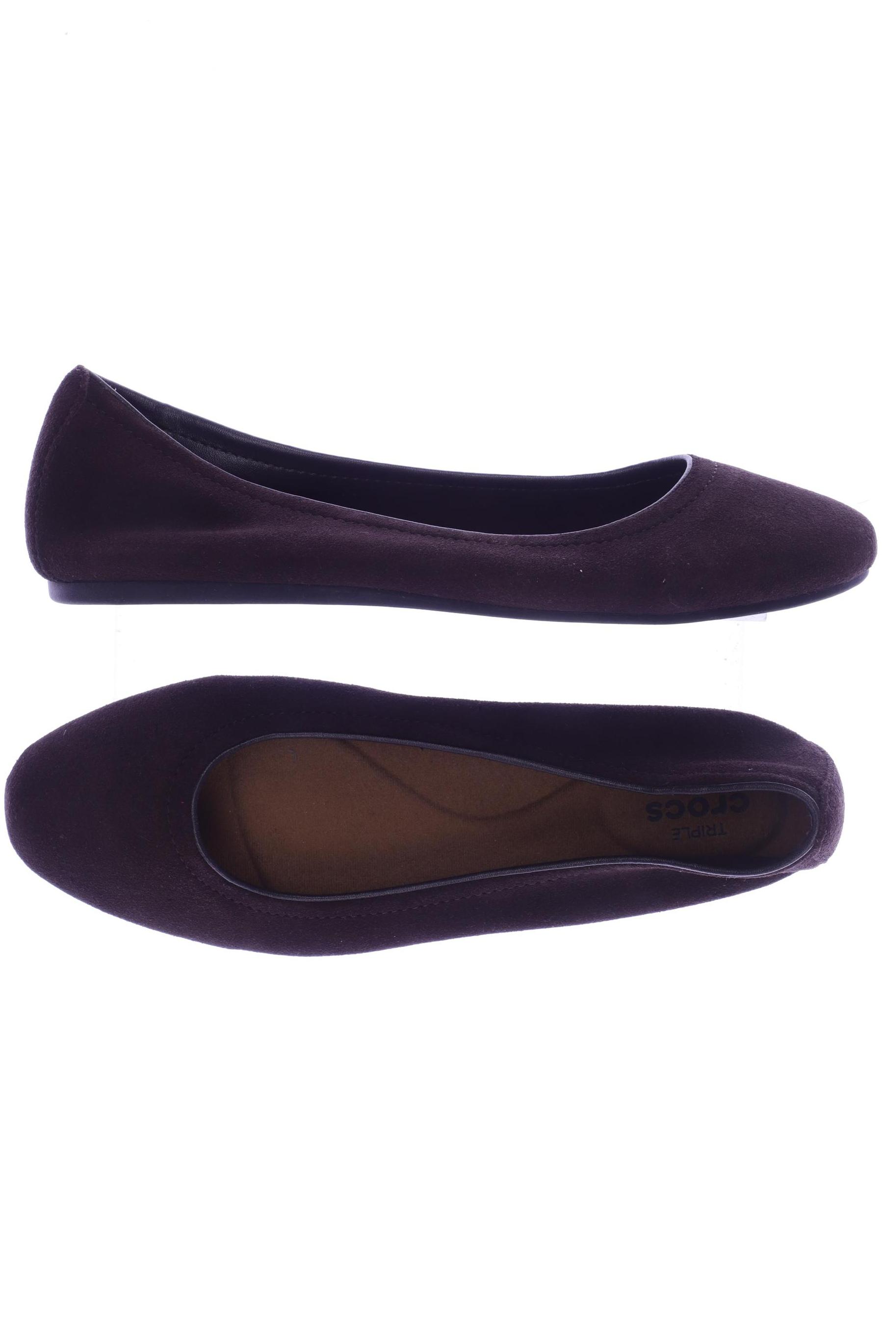 

Crocs Damen Ballerinas, braun, Gr. 8