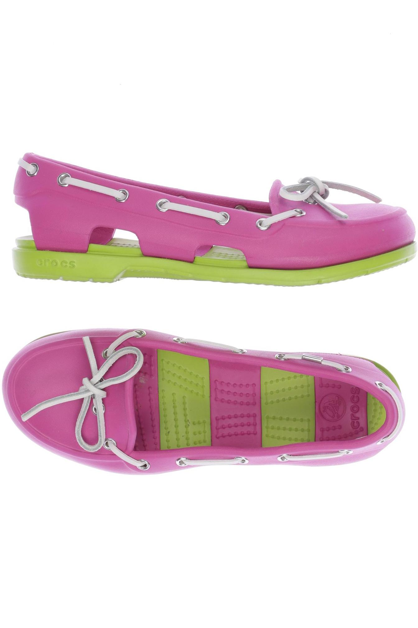 

Crocs Damen Ballerinas, pink, Gr. 6