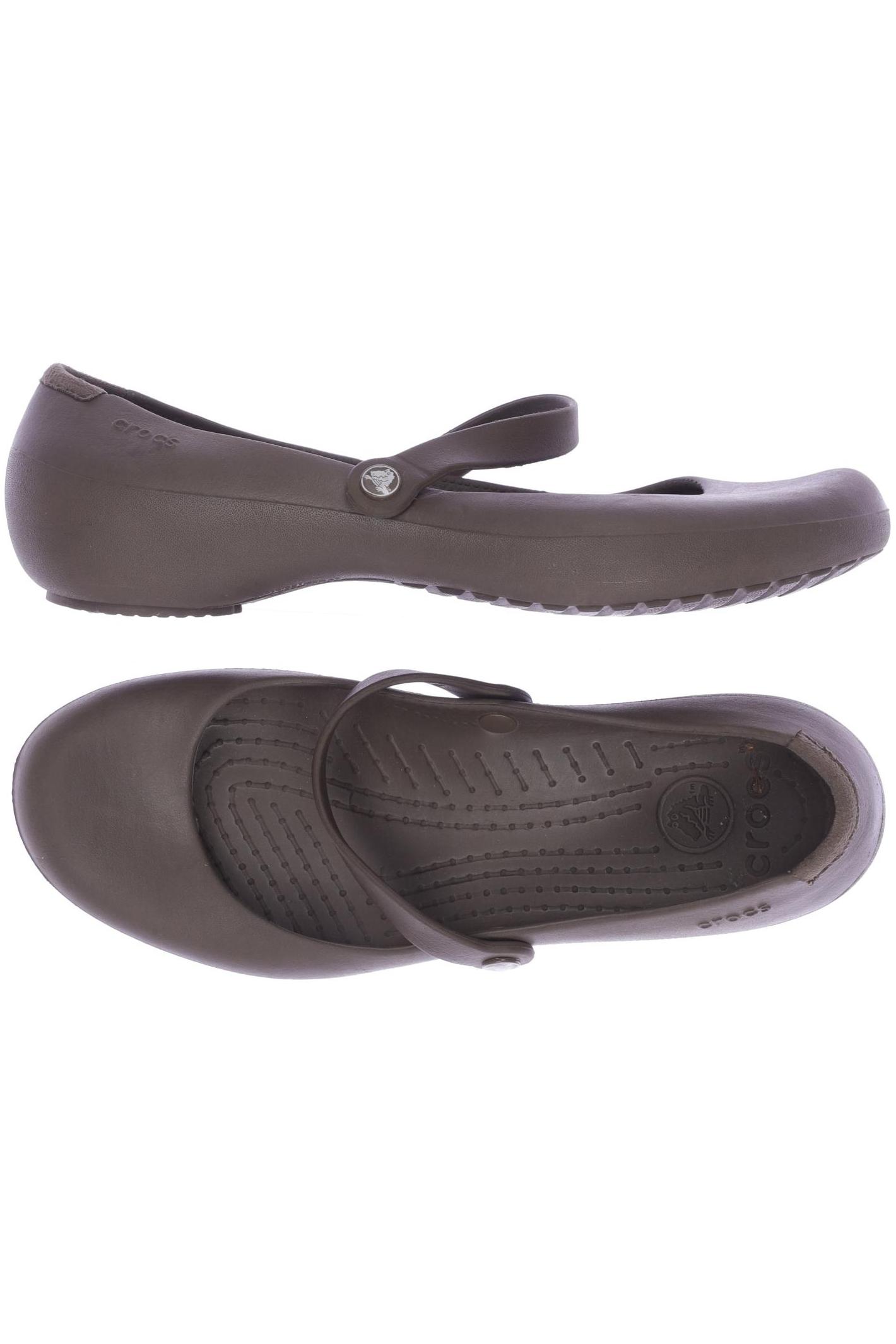 

Crocs Damen Ballerinas, braun, Gr. 9